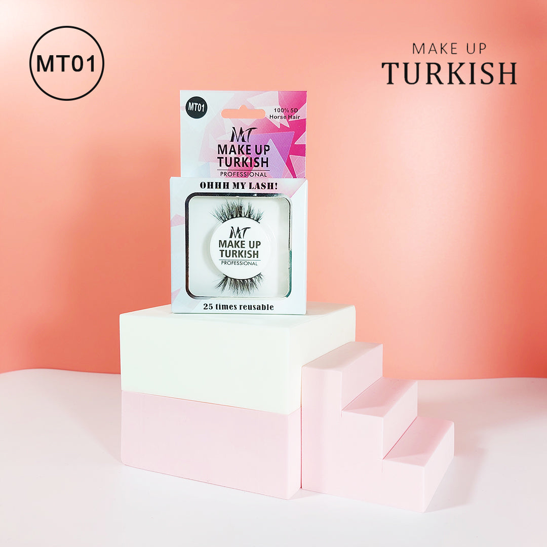 Makeup Turkish Professional Ohhh My Lash - Natural-looking false lashes for effortless glamor. 