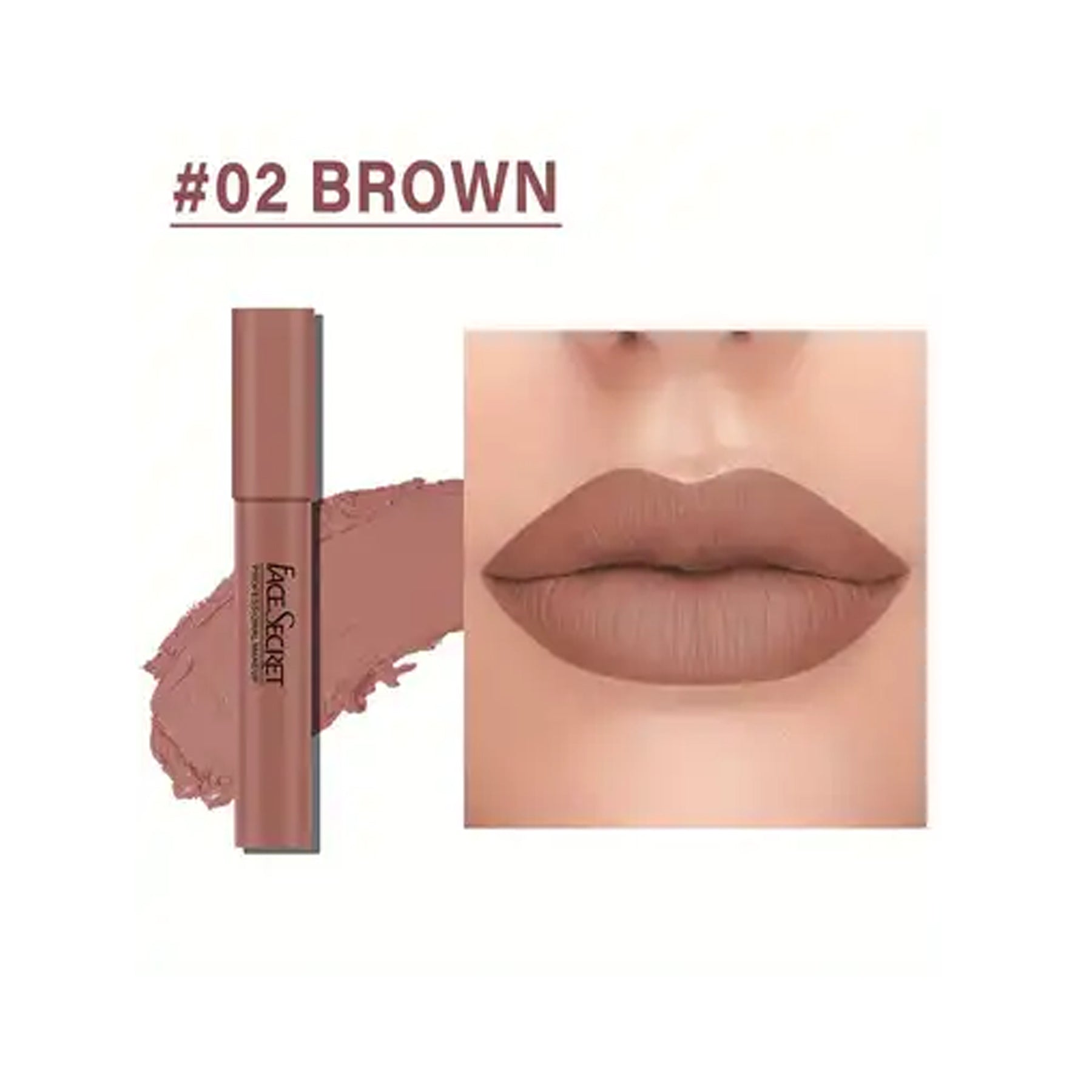 FaceSecret Velvet Lipstick Crayon Matte