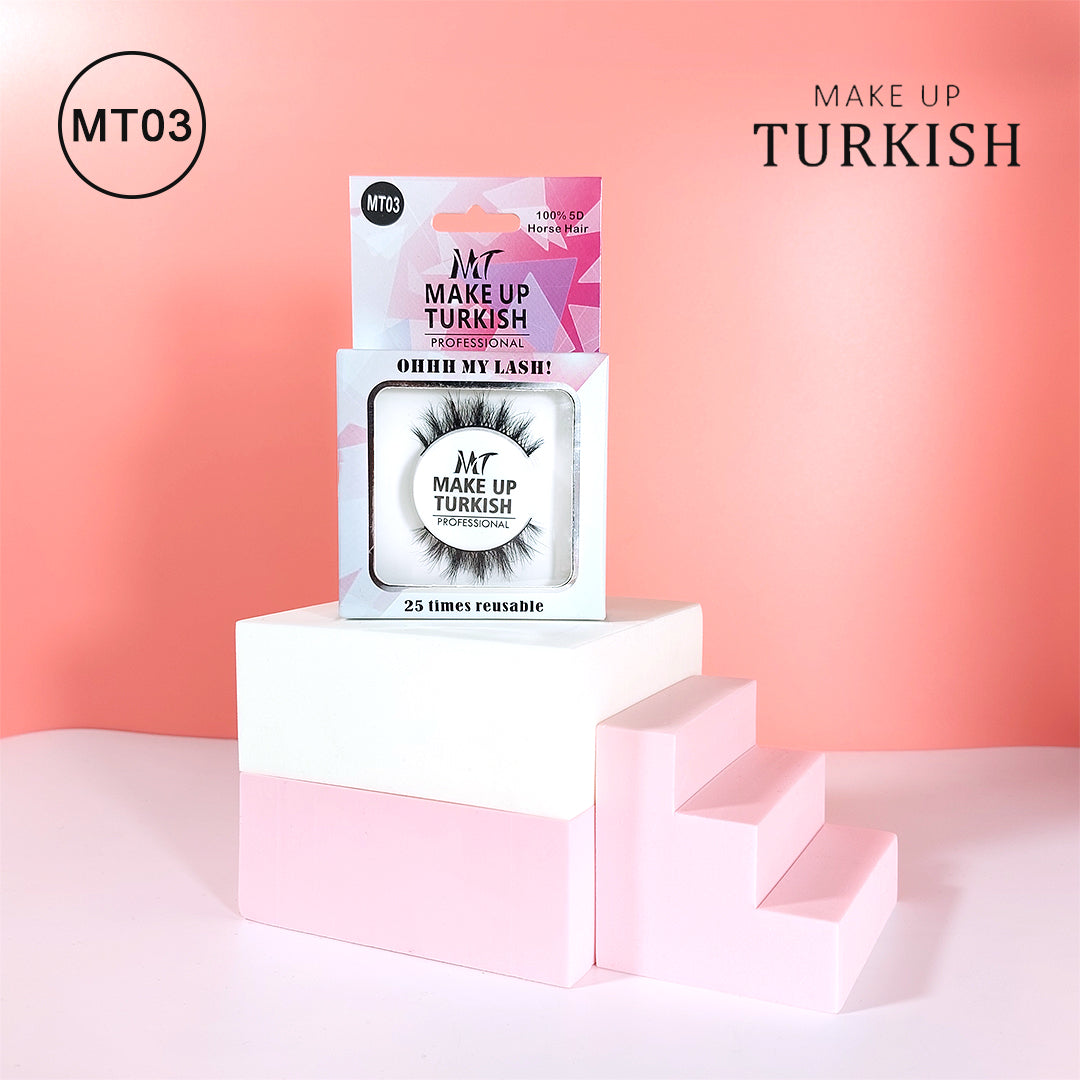 Makeup Turkish Professional Ohhh My Lash - Natural-looking false lashes for effortless glamor. 