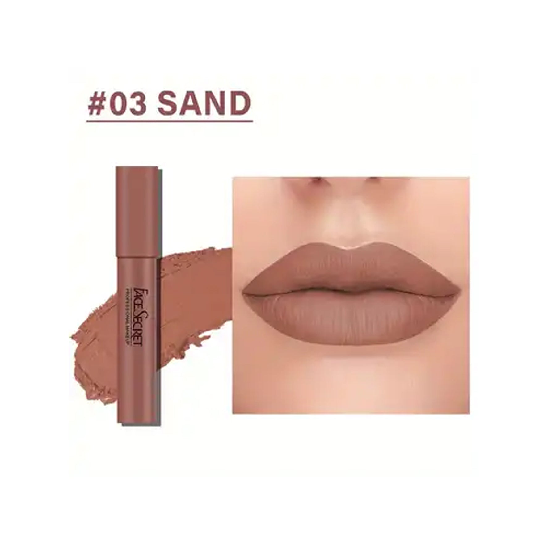 FaceSecret Velvet Lipstick Crayon Matte