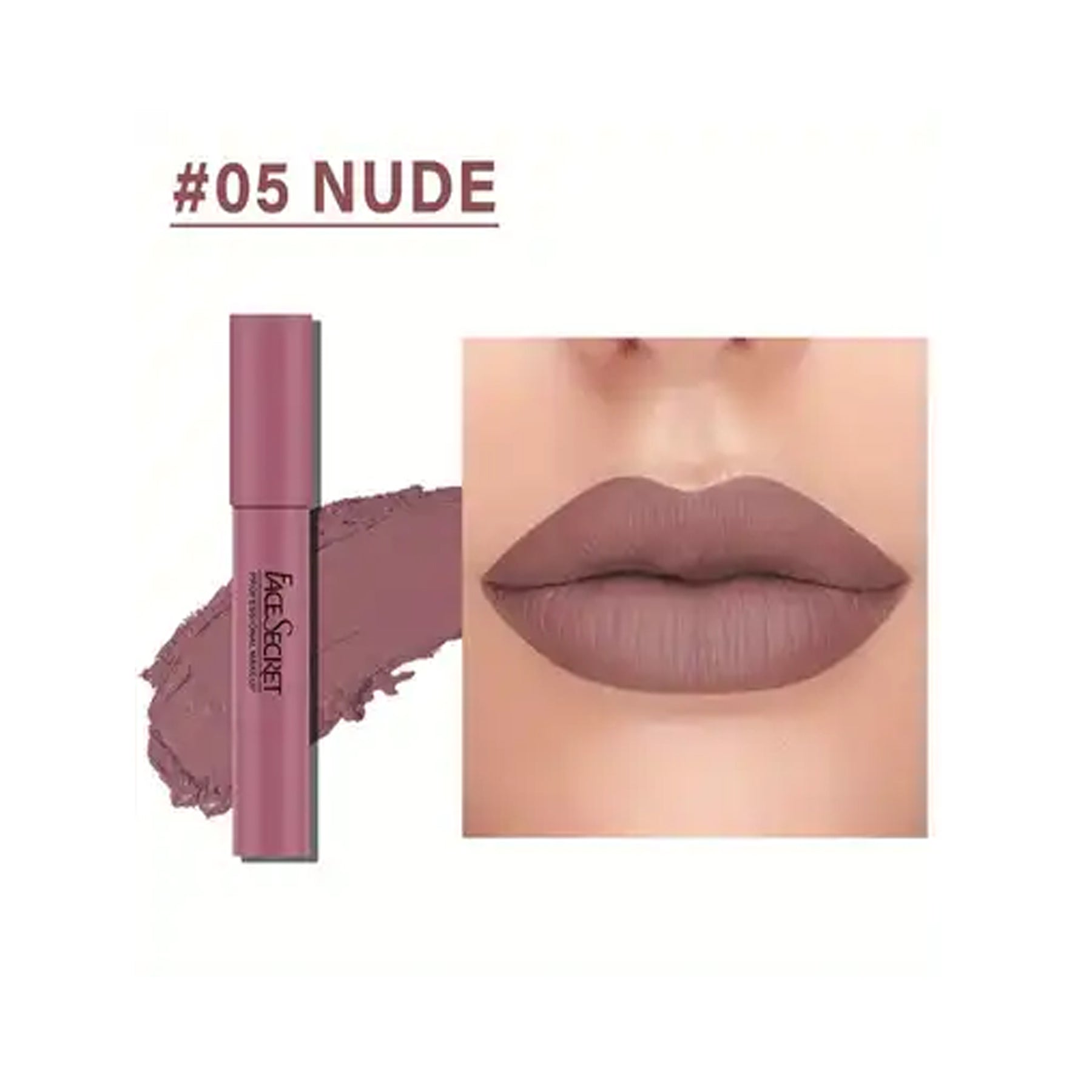 FaceSecret Velvet Lipstick Crayon Matte