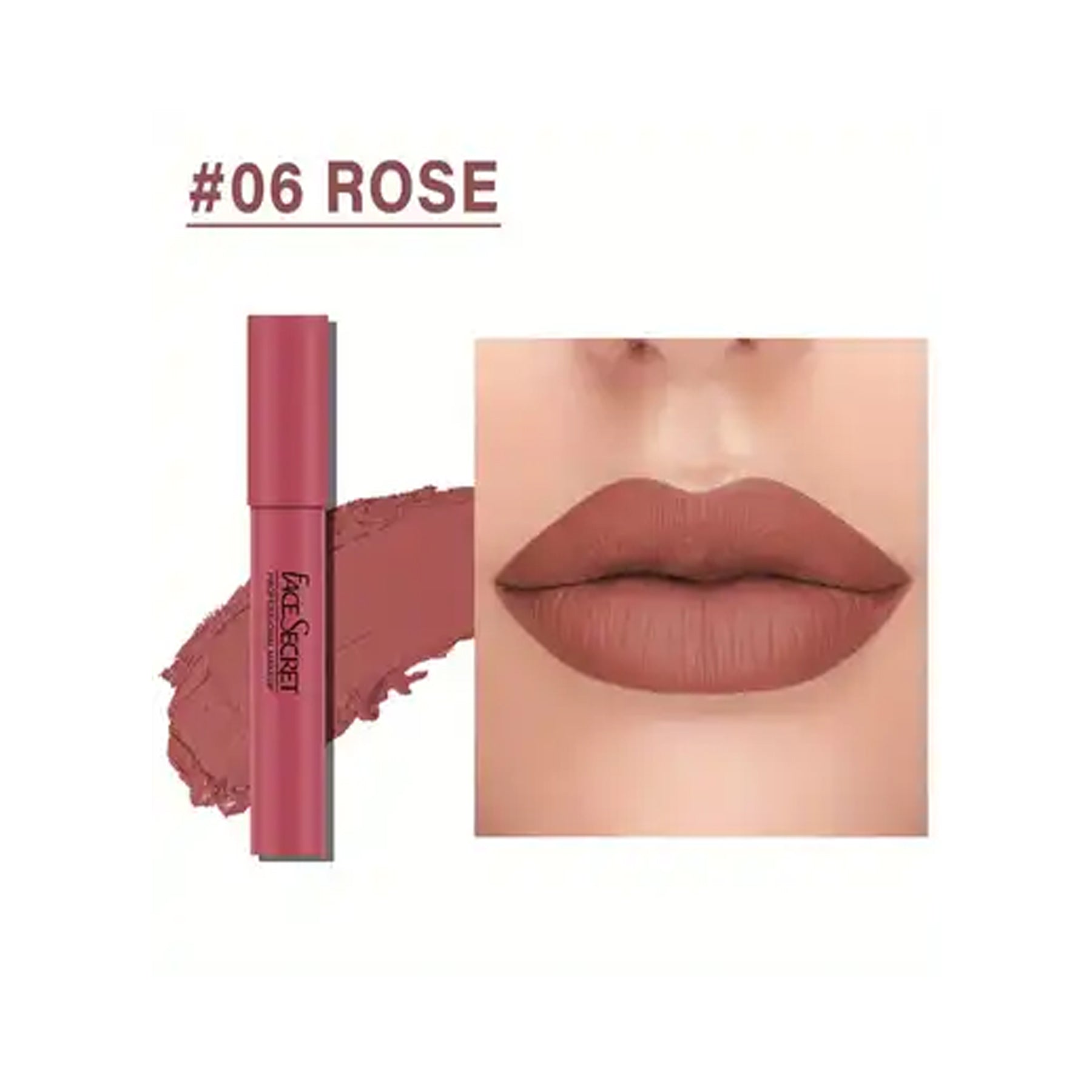 FaceSecret Velvet Lipstick Crayon Matte
