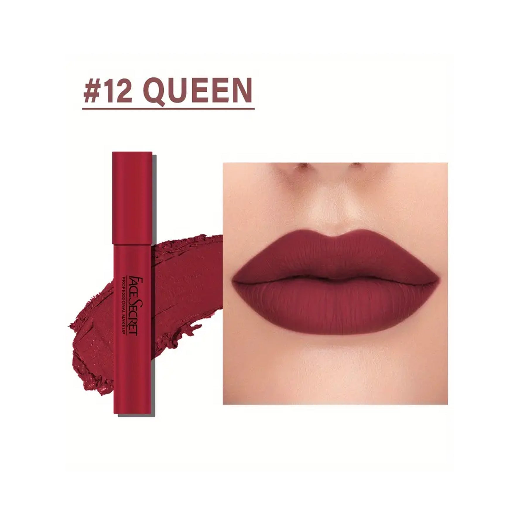 FaceSecret Velvet Lipstick Crayon Matte