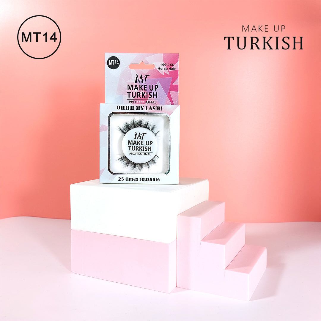 Makeup Turkish Professional Ohhh My Lash - Natural-looking false lashes for effortless glamor. 
