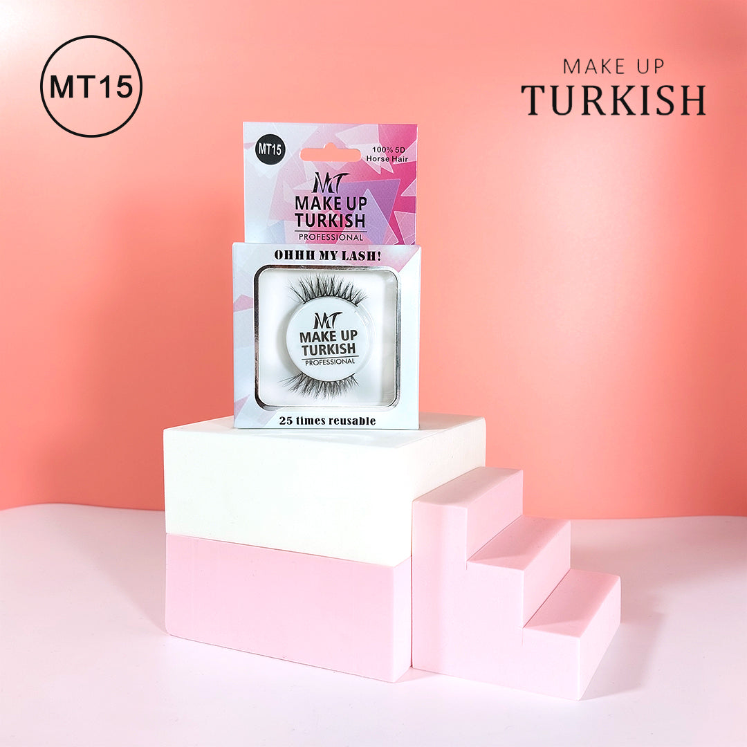 Makeup Turkish Professional Ohhh My Lash - Natural-looking false lashes for effortless glamor. 