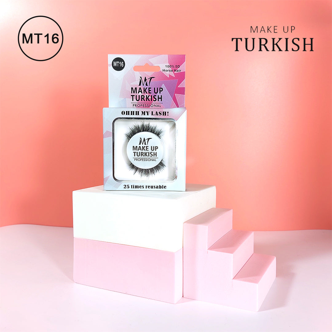 Makeup Turkish Professional Ohhh My Lash - Natural-looking false lashes for effortless glamor. 
