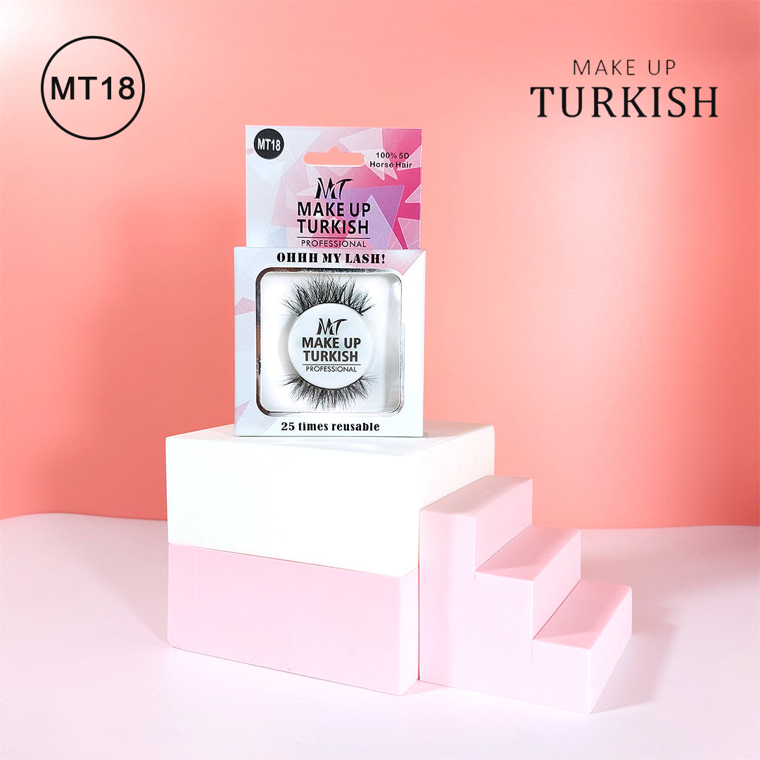 Makeup Turkish Professional Ohhh My Lash - Natural-looking false lashes for effortless glamor. 