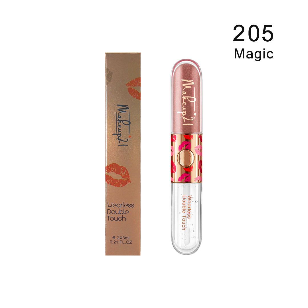 Makeup21 Wearless Double Touch Liquid Lipstick + Lip Gloss