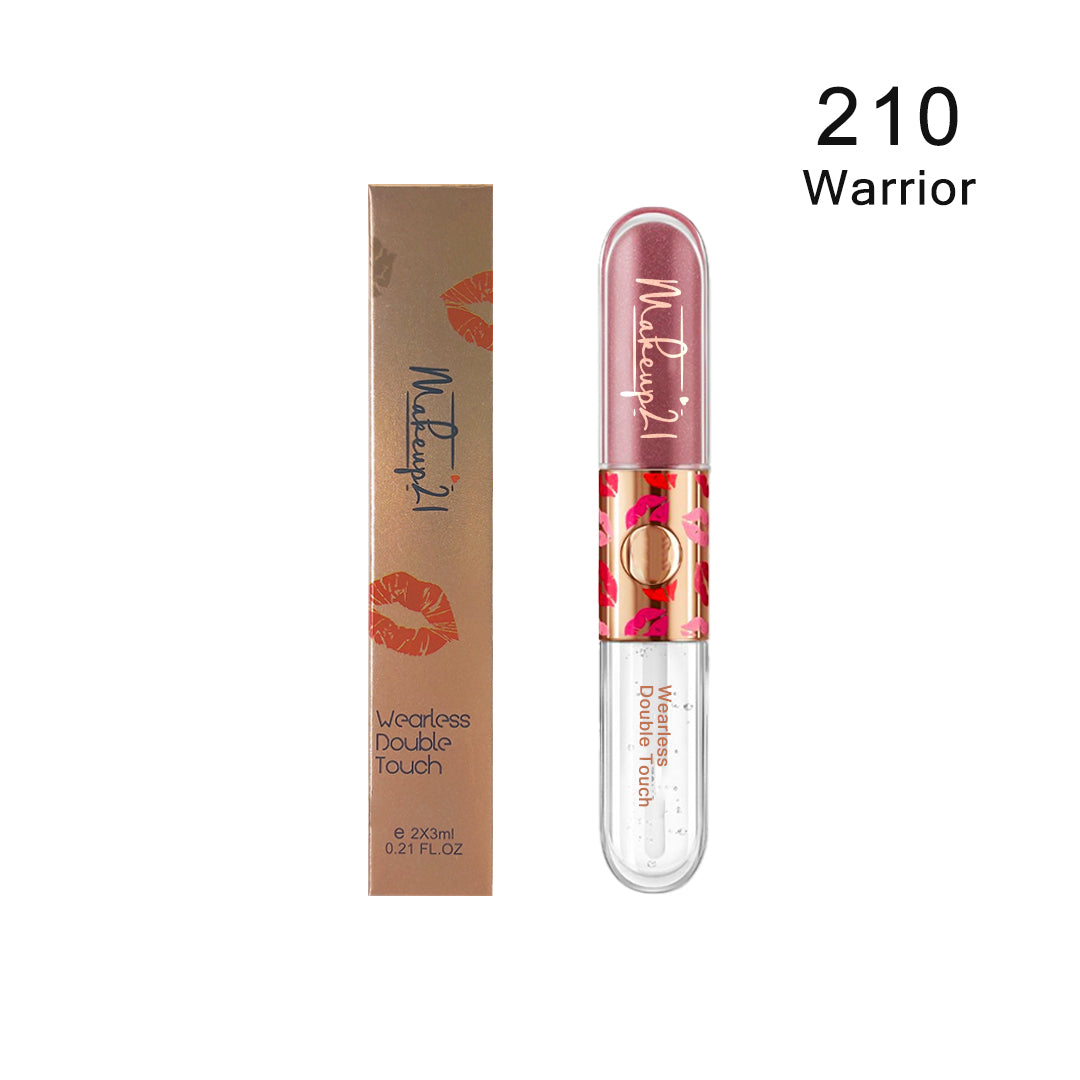 Makeup21 Wearless Double Touch Liquid Lipstick + Lip Gloss