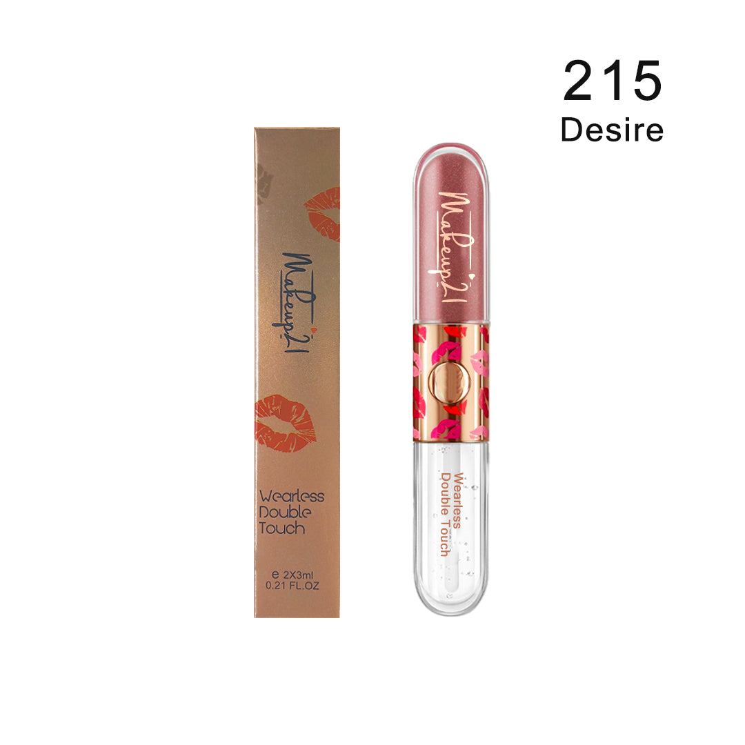 Makeup21 Wearless Double Touch Liquid Lipstick + Lip Gloss