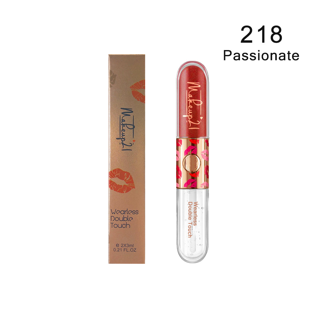 Makeup21 Wearless Double Touch Liquid Lipstick + Lip Gloss