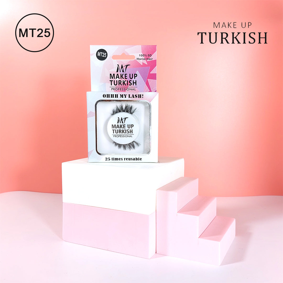 Makeup Turkish Professional Ohhh My Lash - Natural-looking false lashes for effortless glamor. 