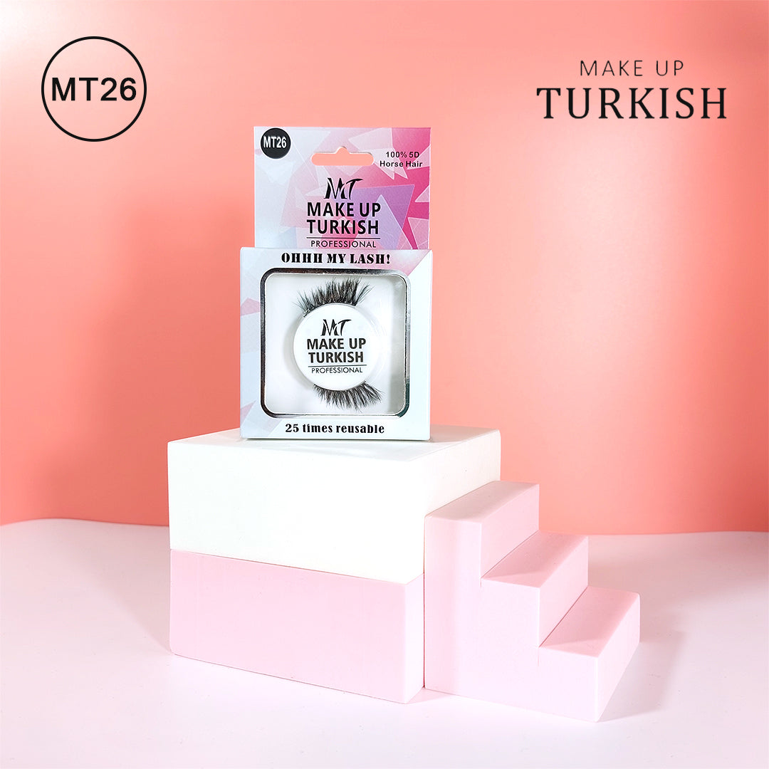 Makeup Turkish Professional Ohhh My Lash - Natural-looking false lashes for effortless glamor. 