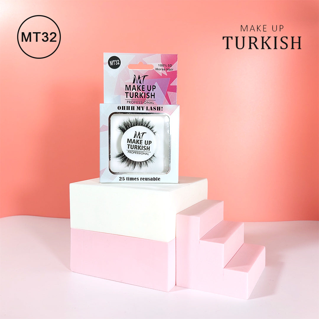 Makeup Turkish Professional Ohhh My Lash - Natural-looking false lashes for effortless glamor. 