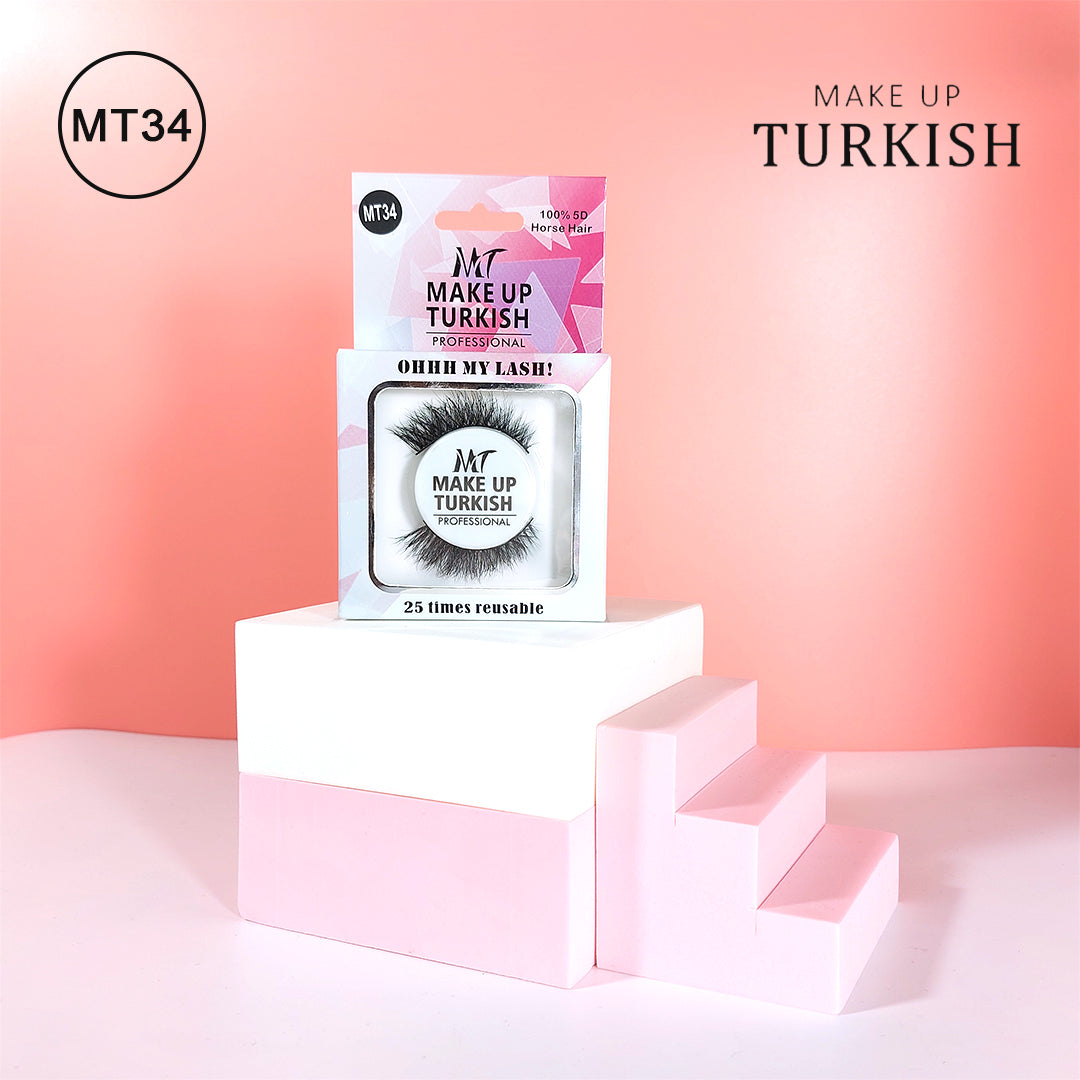 Makeup Turkish Professional Ohhh My Lash - Natural-looking false lashes for effortless glamor. 