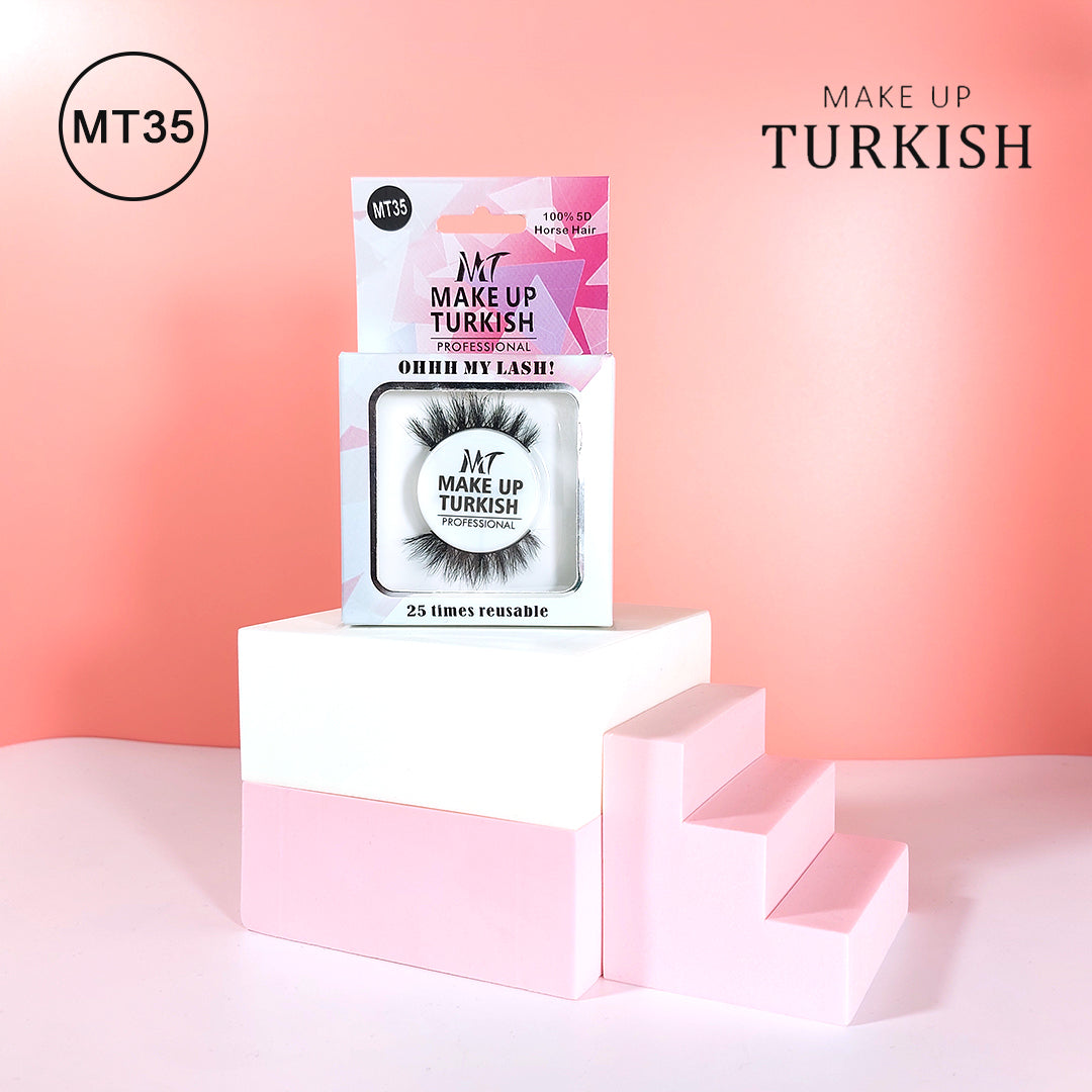Makeup Turkish Professional Ohhh My Lash - Natural-looking false lashes for effortless glamor. 