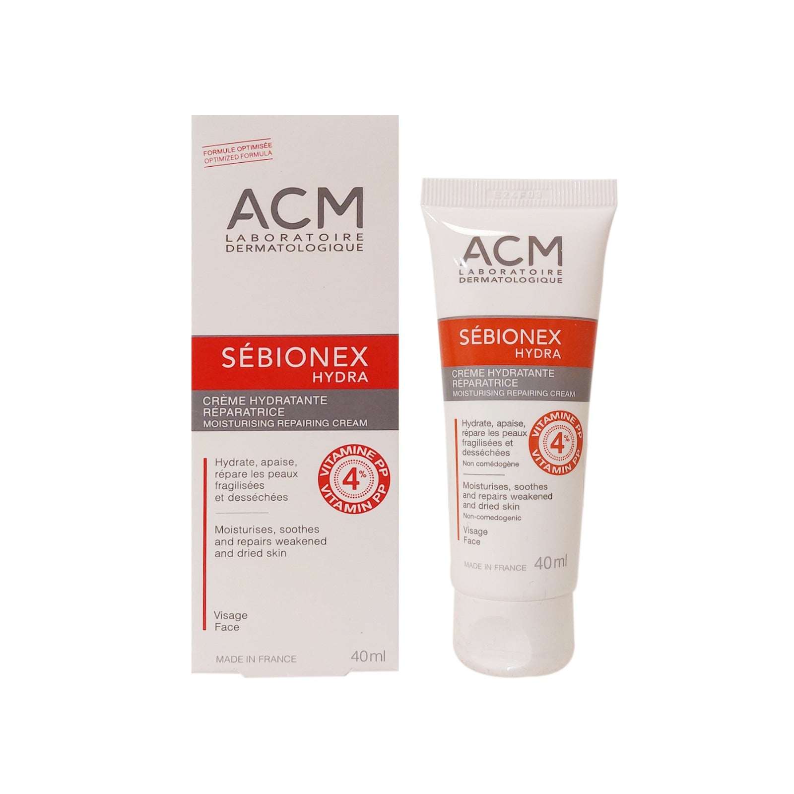 The Product of ACM Sebionex Hydra Moisturising Repairing Cream
