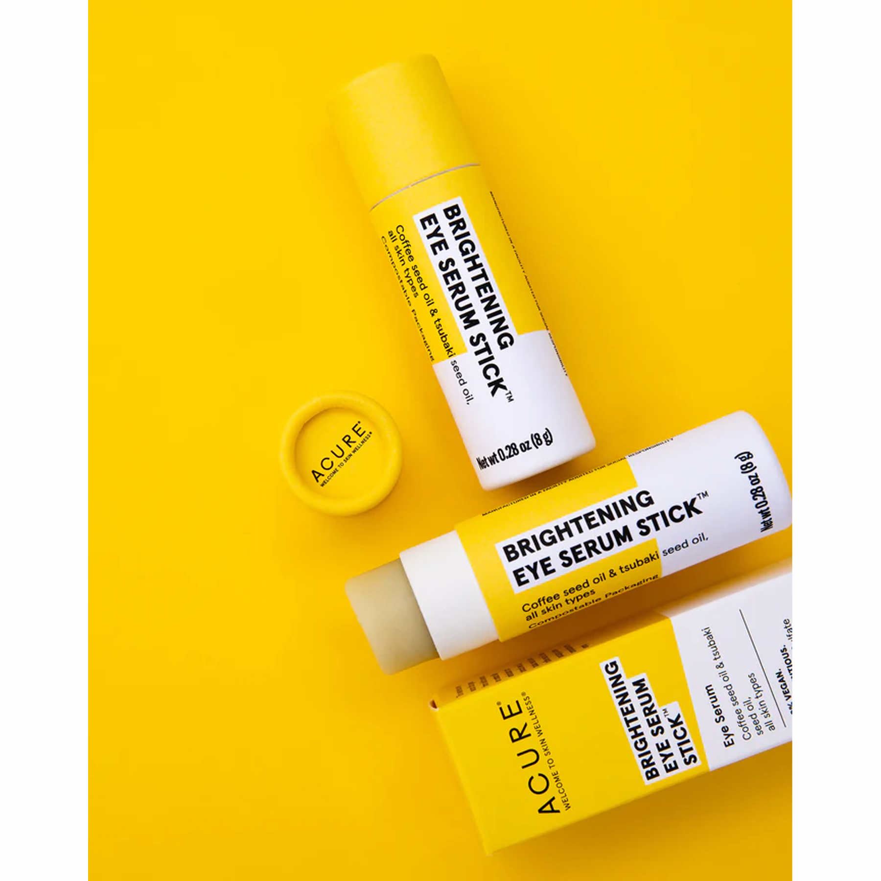 ACURE Brightening Eye Serum Stick - 8g
