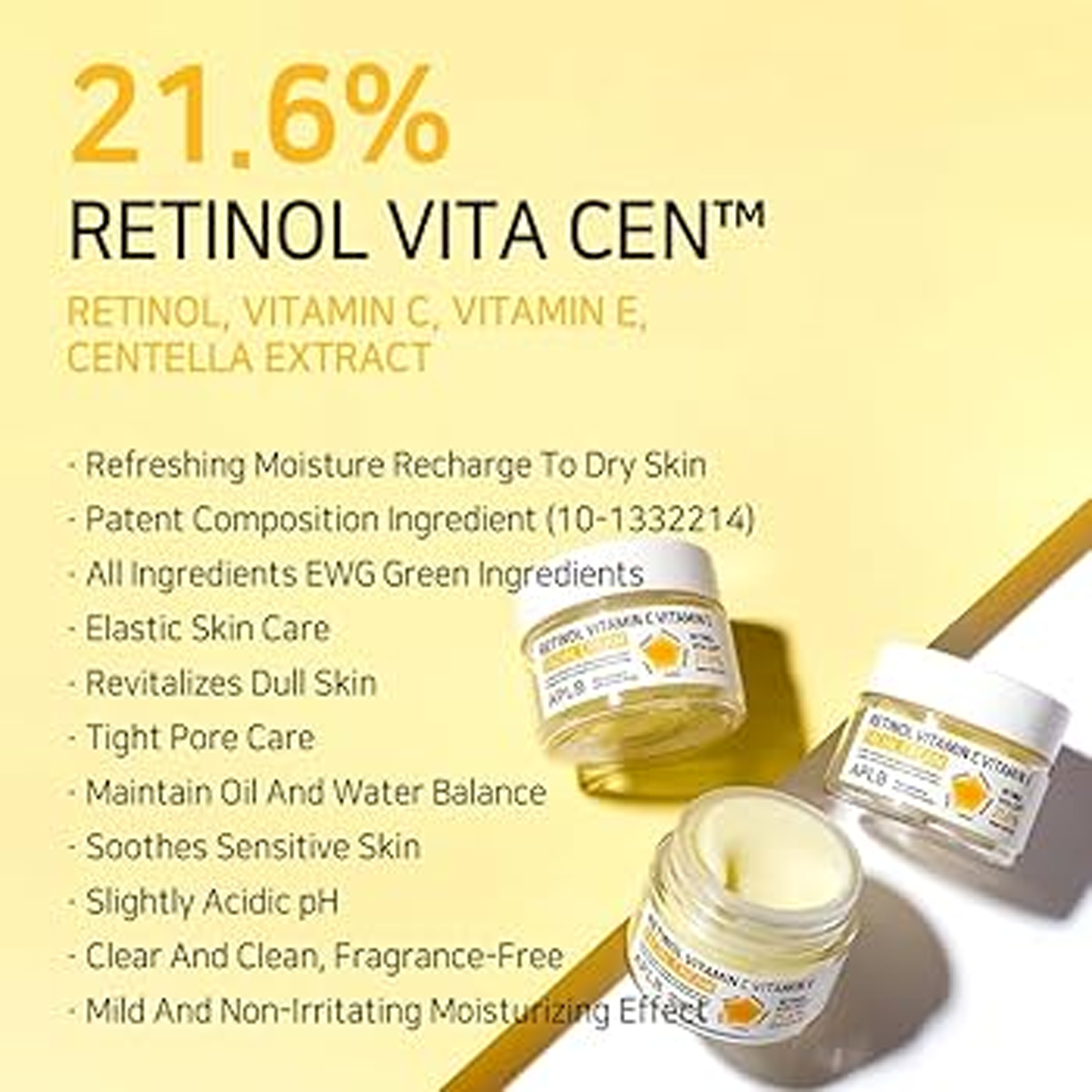 Advantages of using APLB Retinol Vitamin C Vitamin E Facial Cream