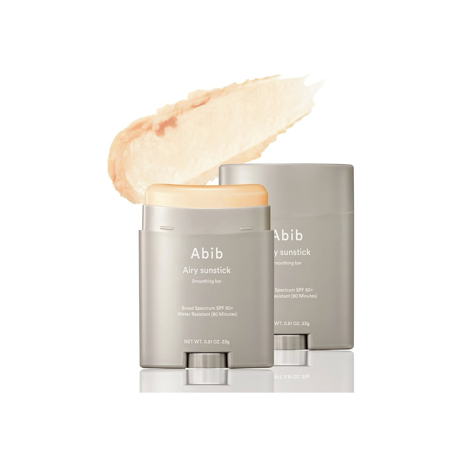 Abib Airy Sunstick Smoothing Bar SPF50+ available on Qasr Jamal Store