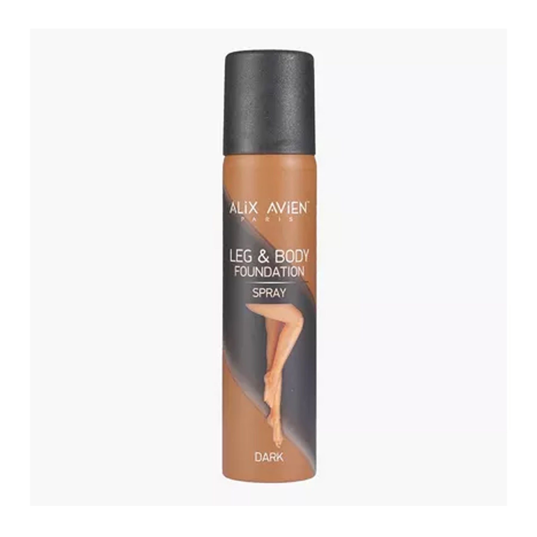 Alix Avien Leg and Body Foundation Spray - Conceals imperfections and evens out skin tone. Suitable for all skin types. Water-resistant and long-lasting.