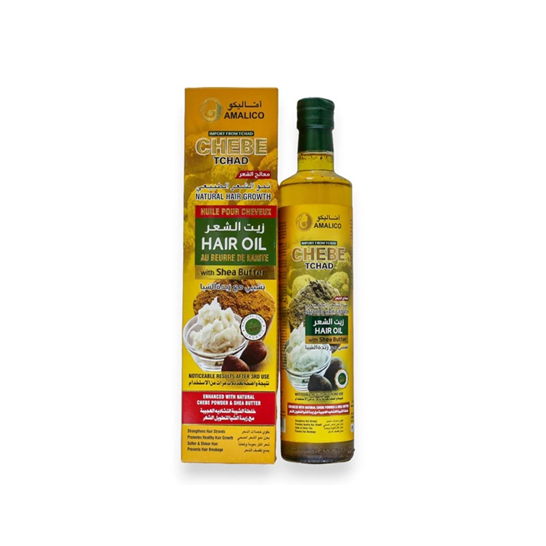 The product of Amalico Chebe Tchad Hair Oil 