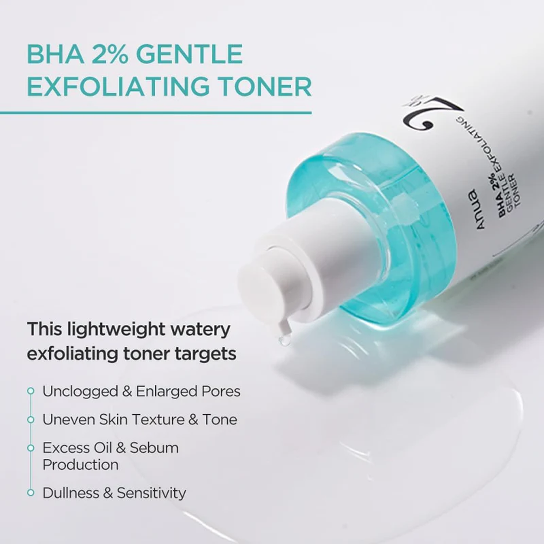 Key Benefits of Anua BHA 2% Gentle Exfoliating Toner