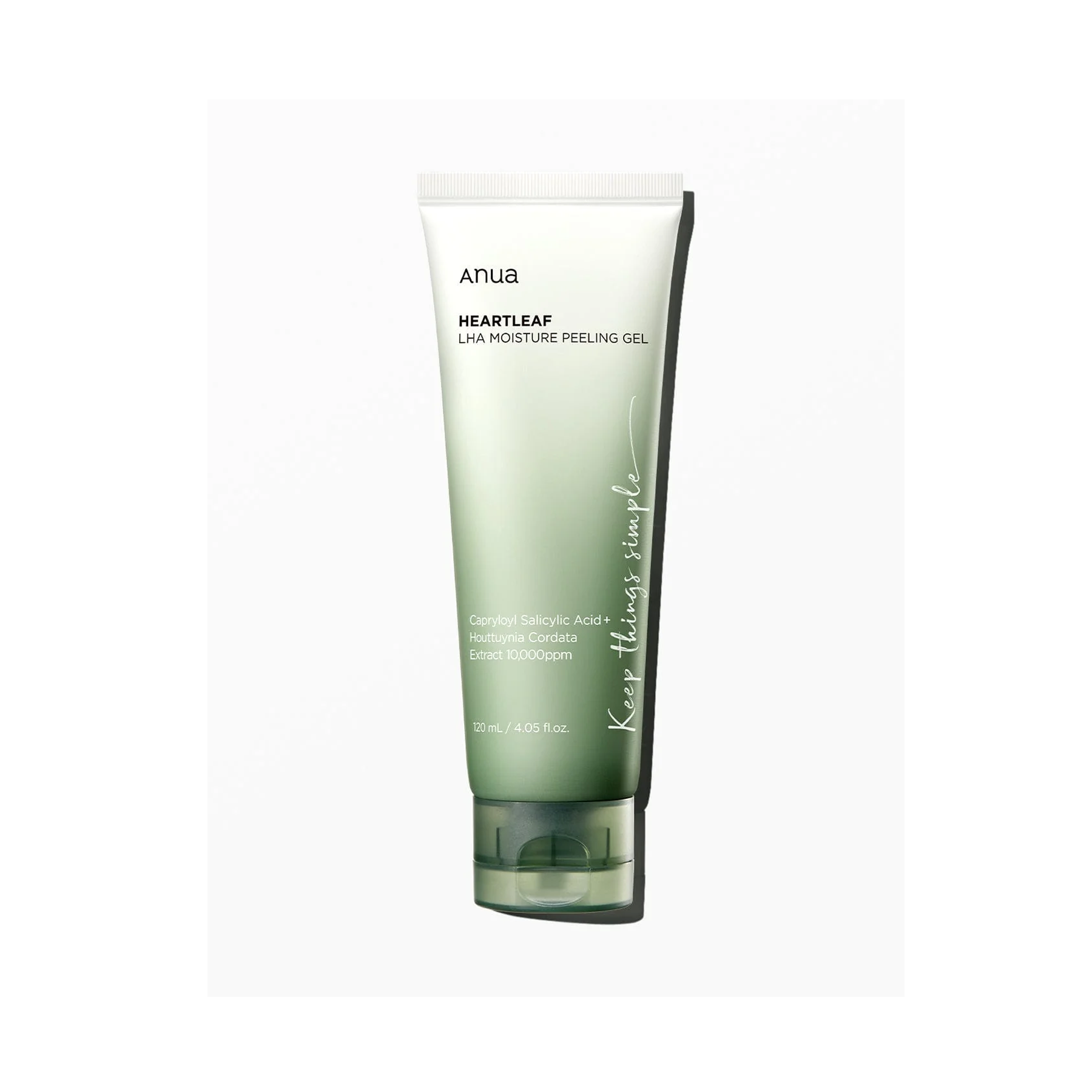 The product of Anua Heartleaf LHA Moisture Peeling Gel