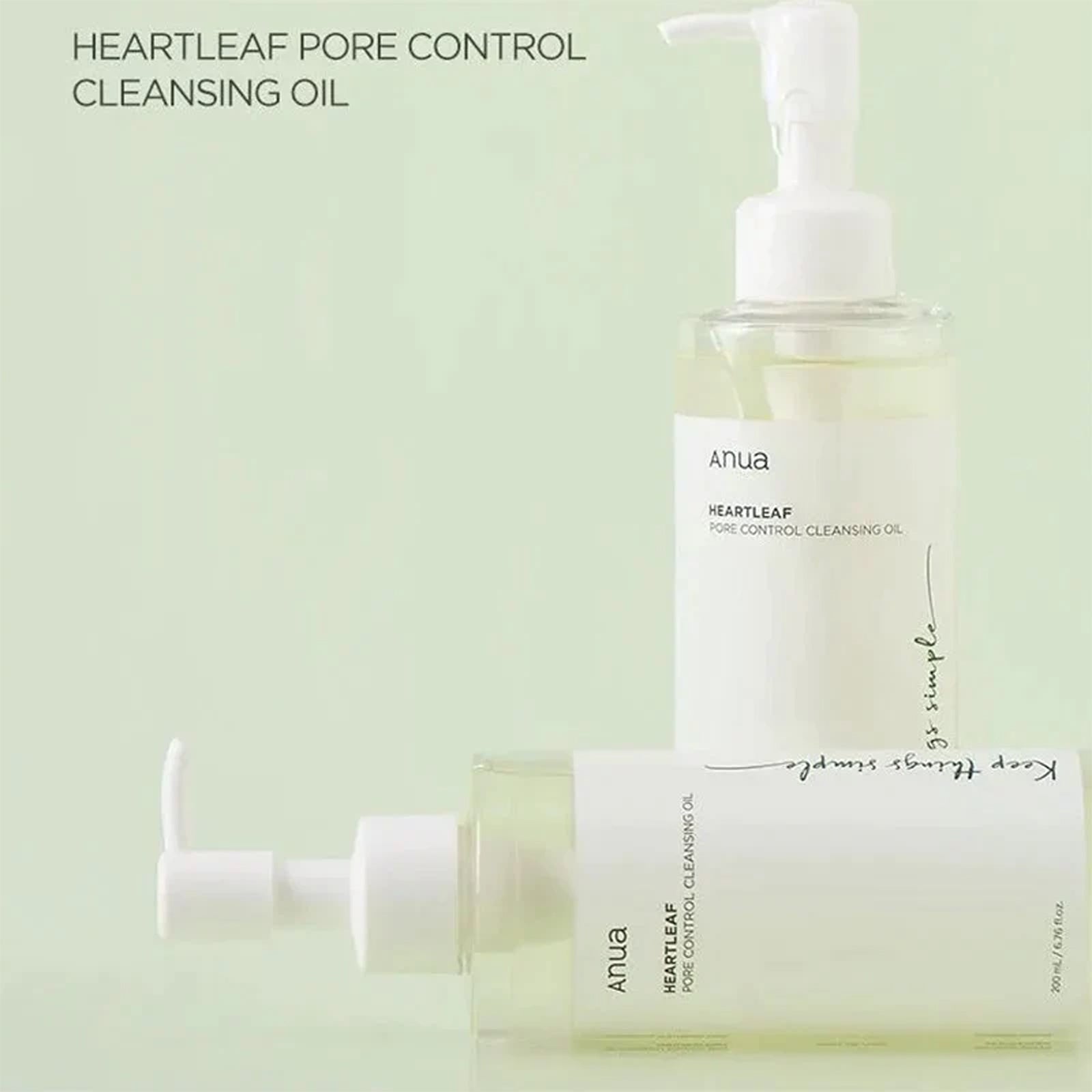 Anua Heartleaf Pore Control Cleansing Oil is good for oil controlling