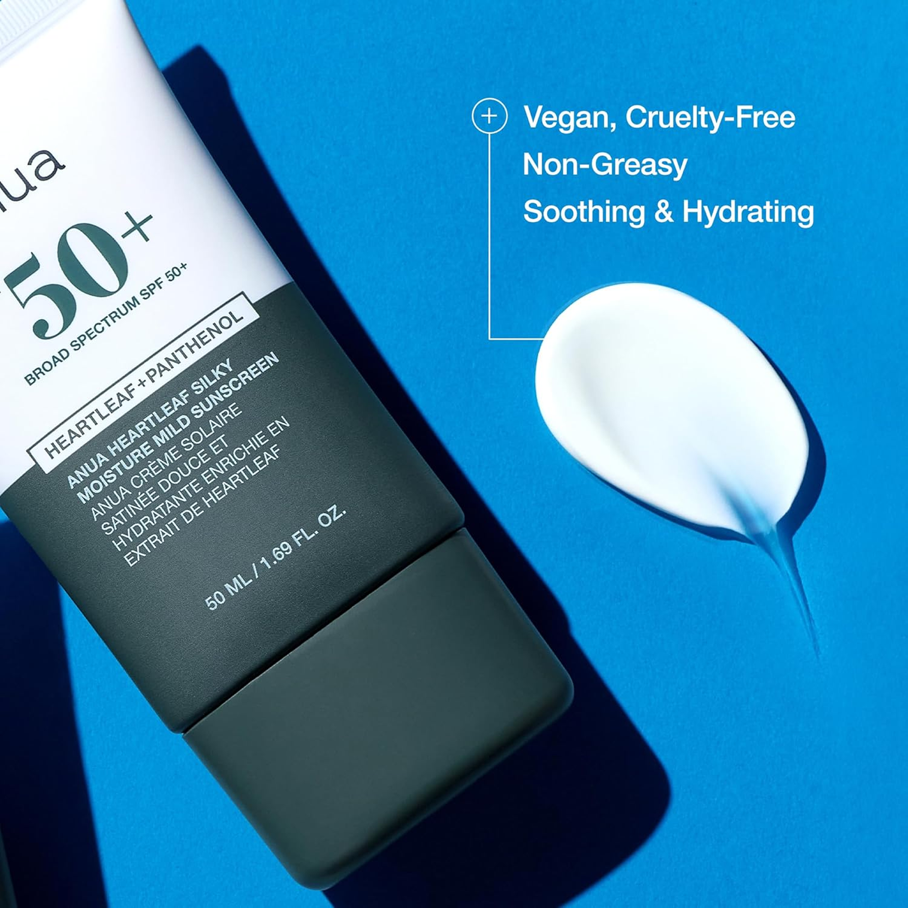 Key Benefits of Anua Heartleaf Silky Moisture Sun Cream