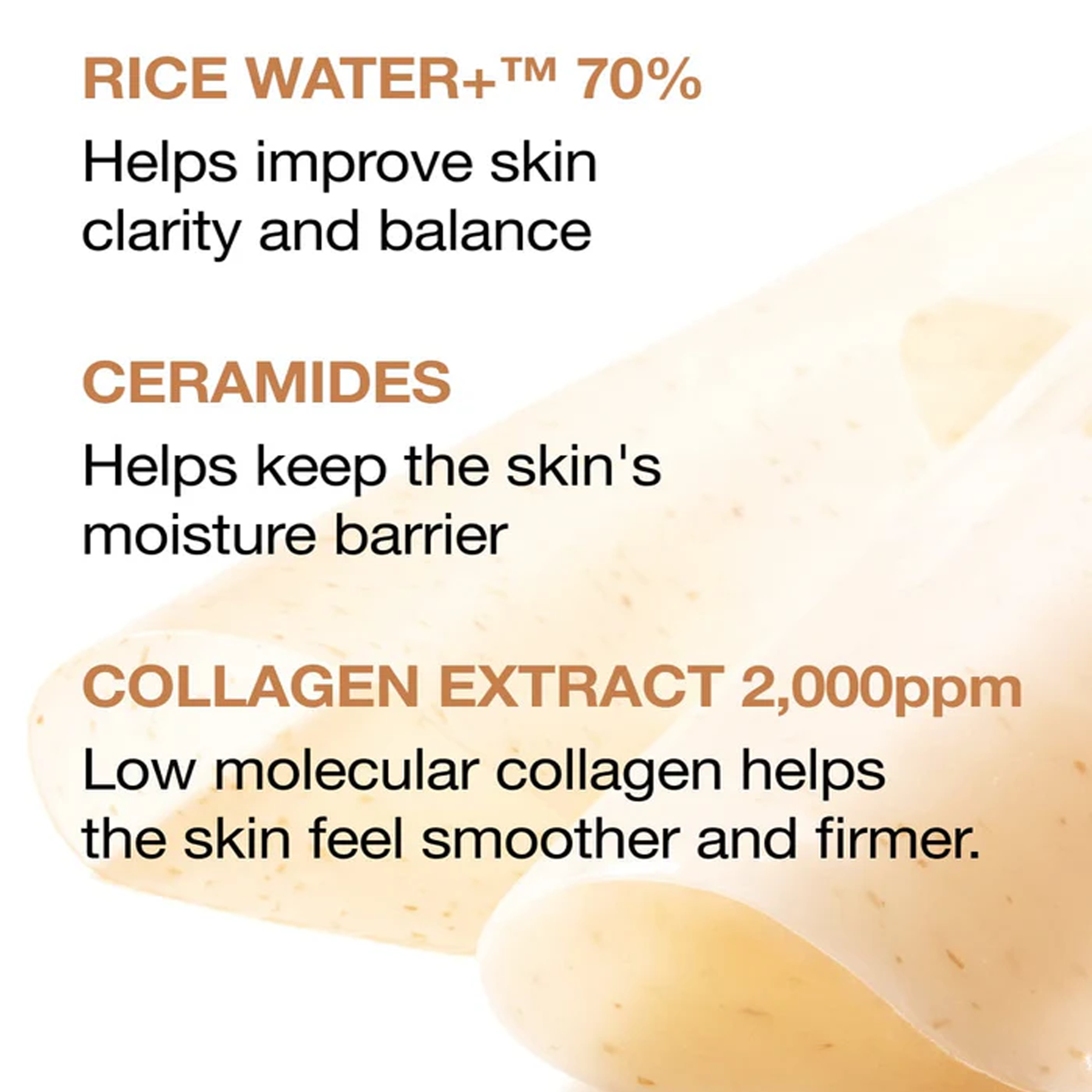 Key Benefits of Anua Rice 70+ Ceramide Glow Collagen Mask