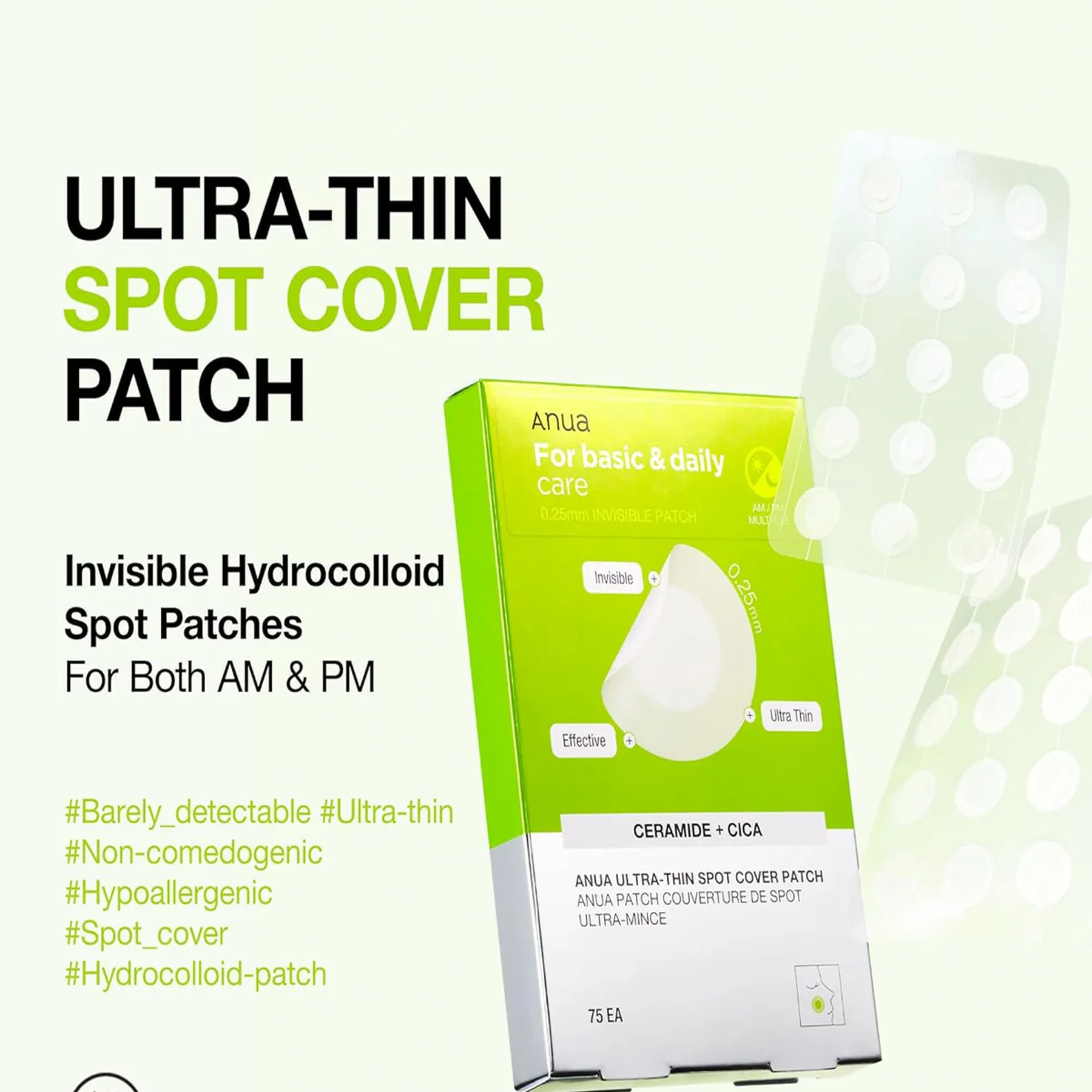 Key Benefits of Anua Ultra-Thin Spot Cover Patch