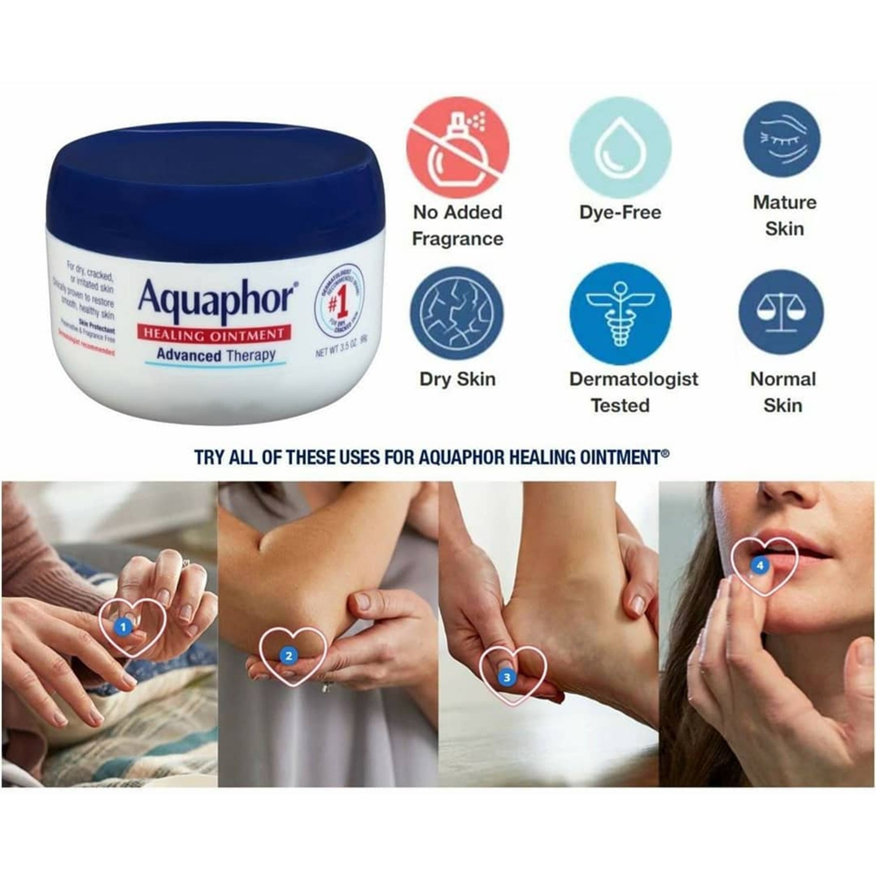 Aquaphor Healing Ointment Advanced Therapy - 99g