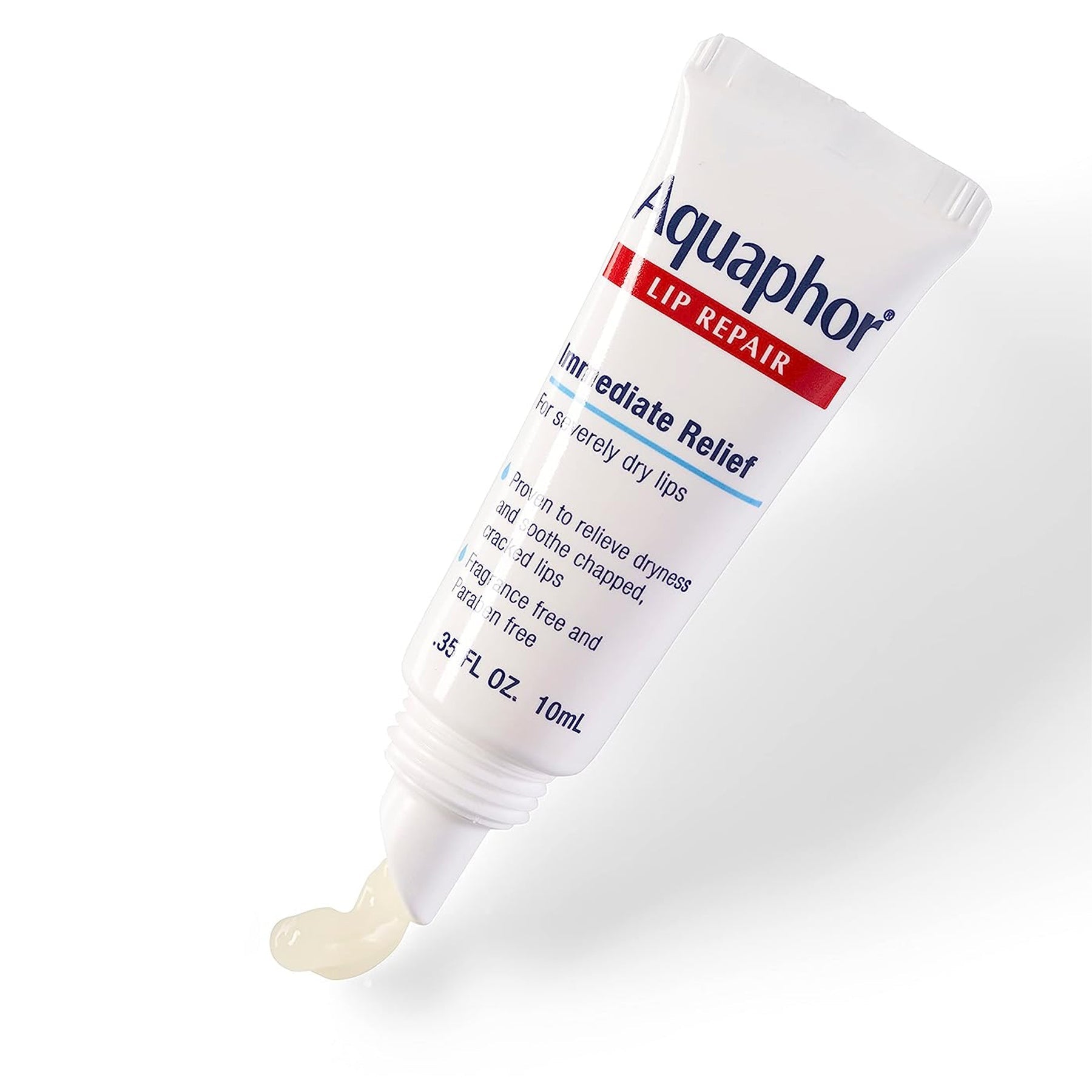 Aquaphor Lip Repair - Soothes dry, cracked lips with dermatologist-recommended formula. Fragrance-free and gentle for healthier-looking lips.