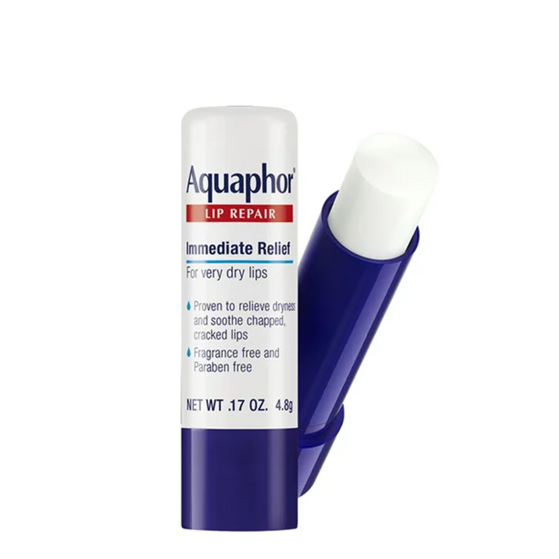Aquaphor Lip Repair Stick Immediate Relief - 4.8g
