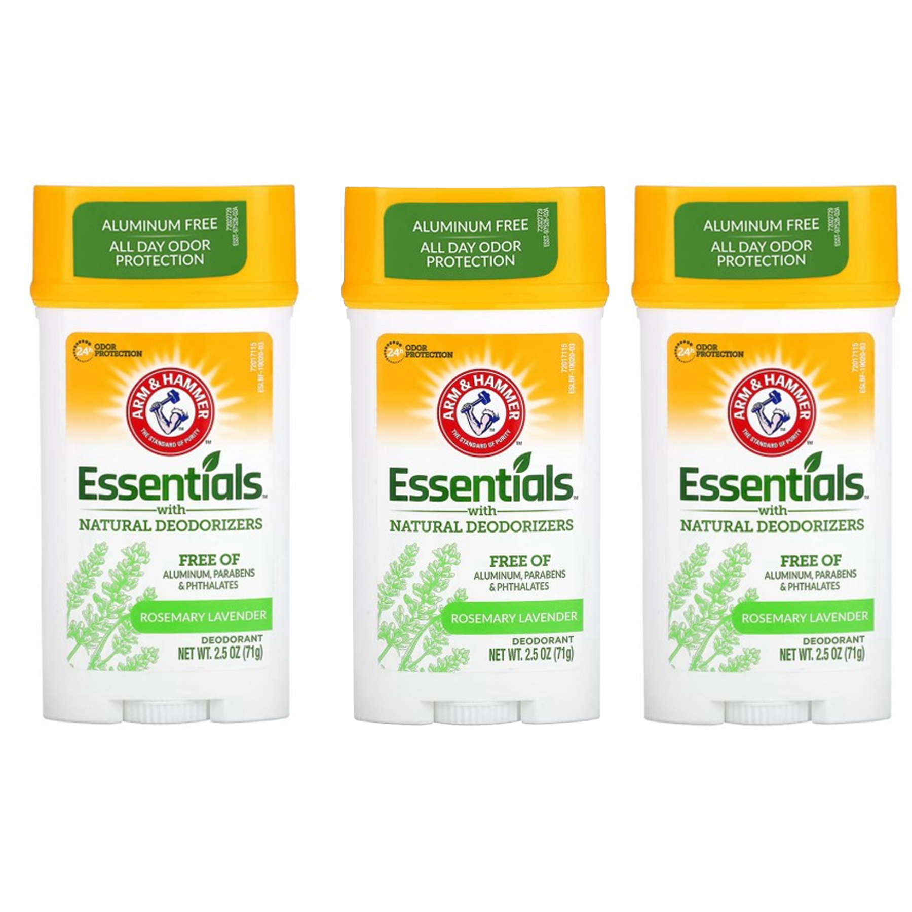 Arm & Hammer Fresh Rosemary Lavender Essentials Deodorant - 71gm