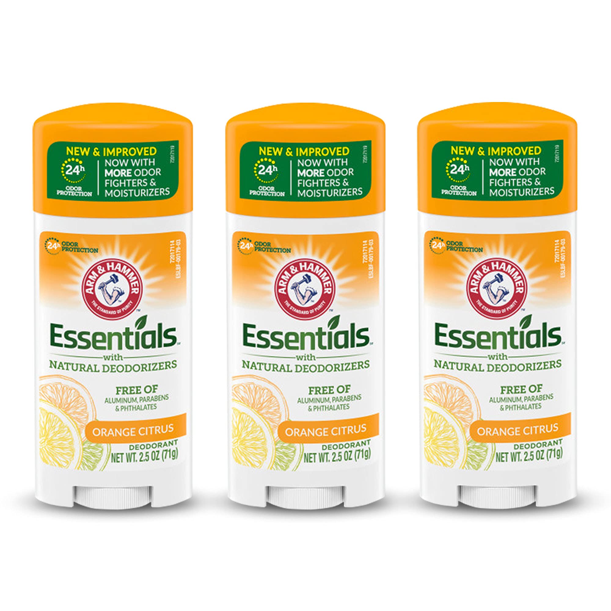 Arm & Hammer Essentials Deodorant Crisp Orange Citrus - 71gm