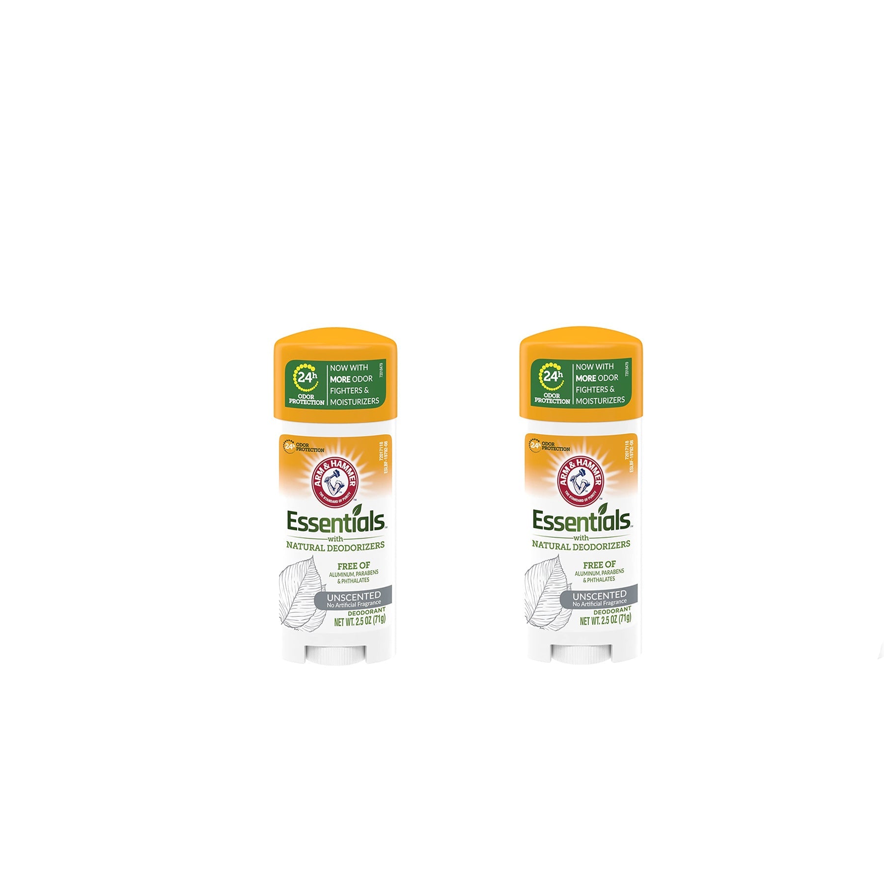 Arm & Hammer Natural Unscented Deodorant - 71g