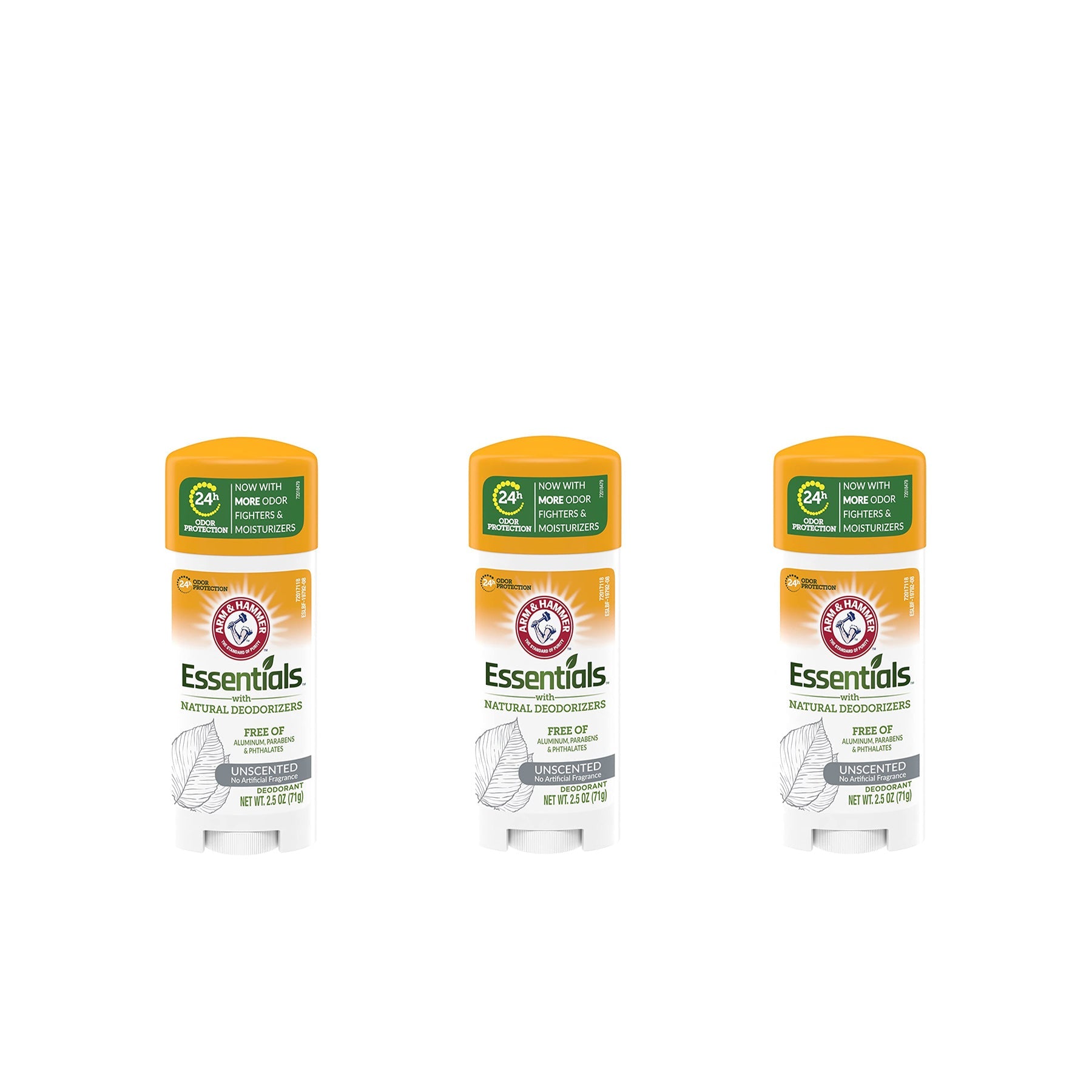 Arm & Hammer Natural Unscented Deodorant - 71g