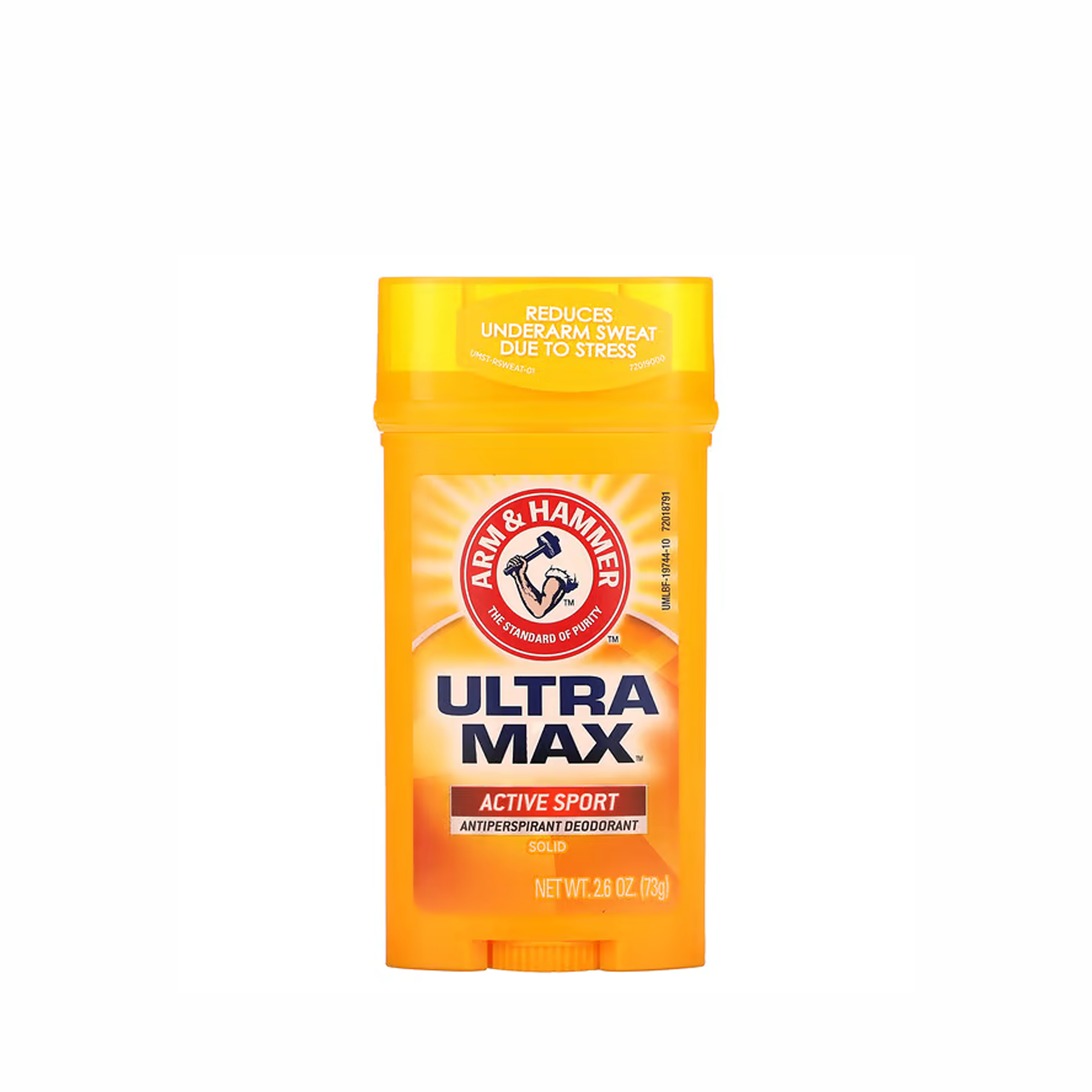 Arm & Hammer UltraMax Solid Antiperspirant Deodorant - Active Sport - 73gm