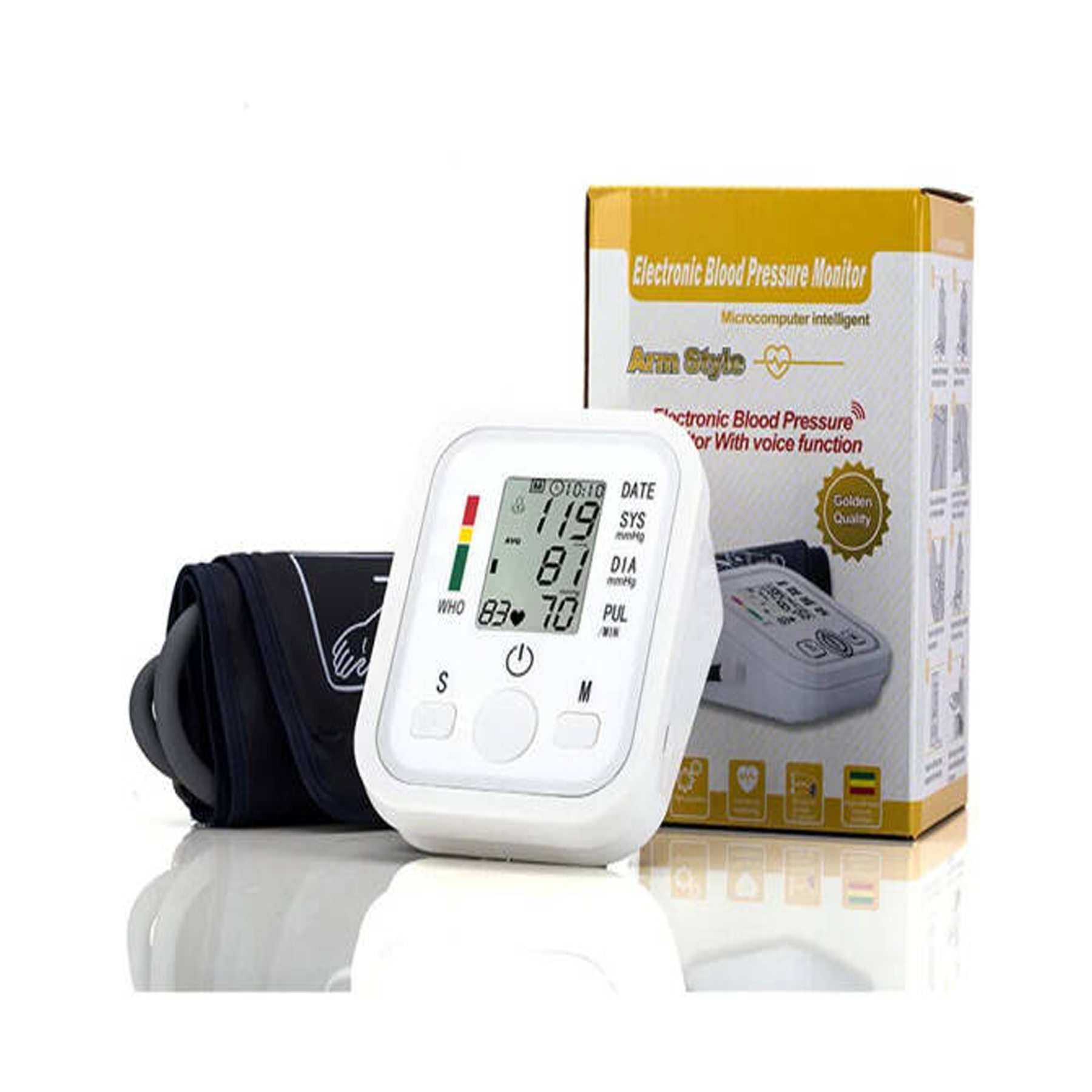 The Product of Arm Style Electronic Blood Pressure Monitor