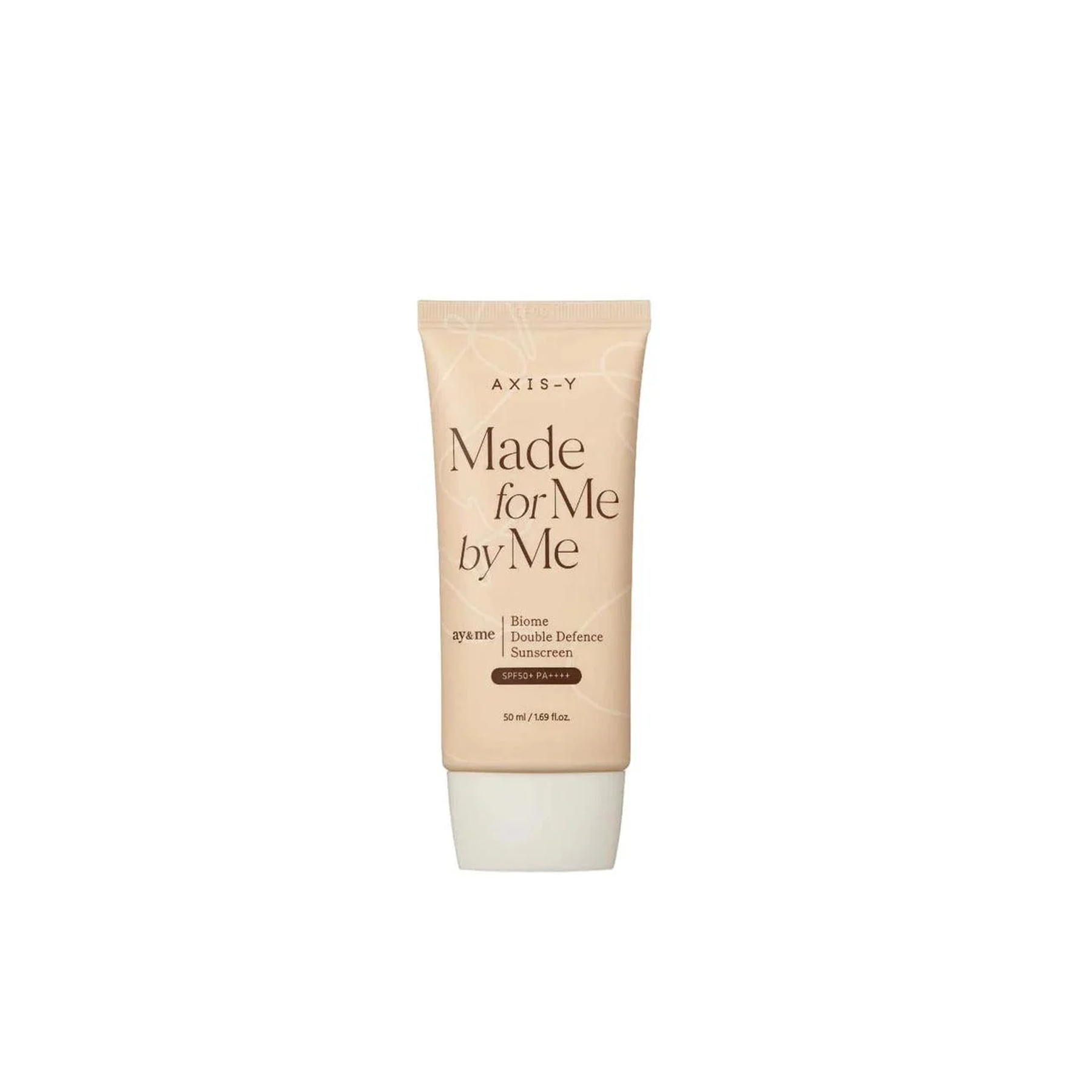 The product of Axis-Y Biome Double Defense Sunscreen SPF50