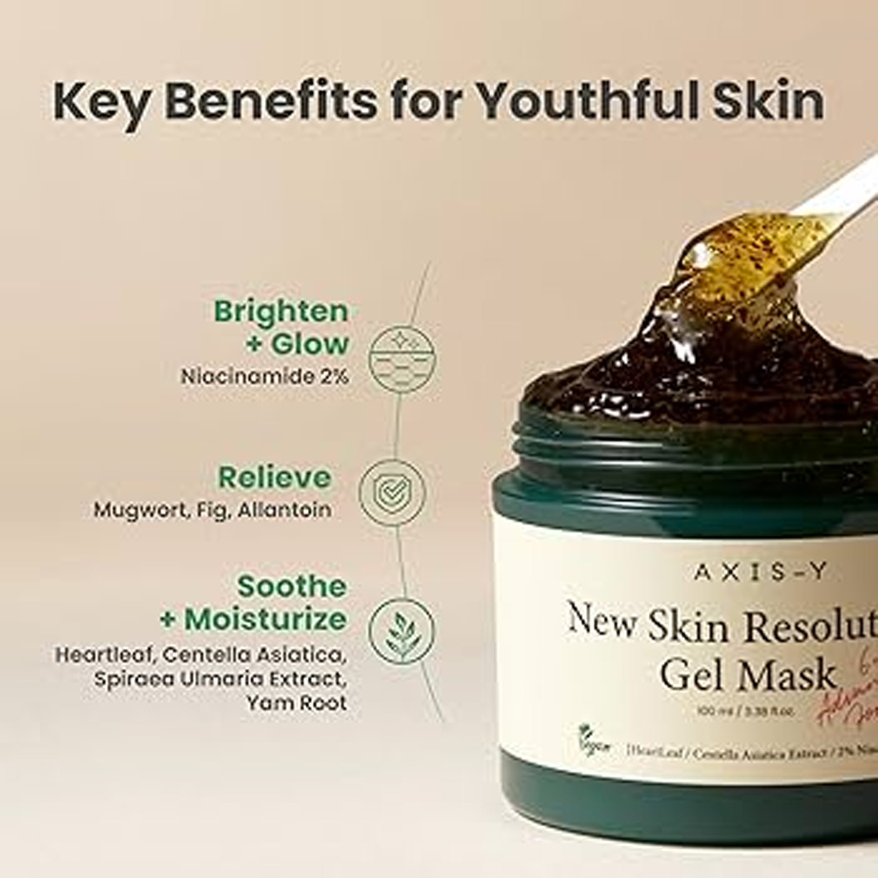 The Key Benefits of Axis-Y New Skin Resolution Gel Mask