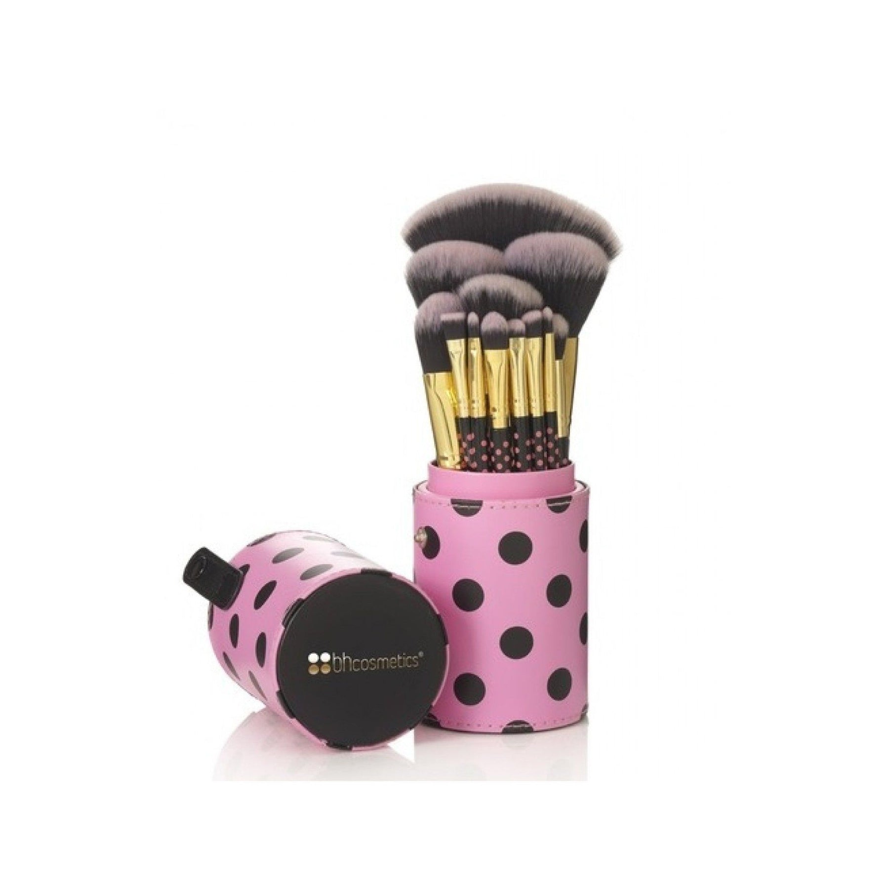 BH Cosmetics Polka Dots Makeup Brushes Set  (11 brushes )