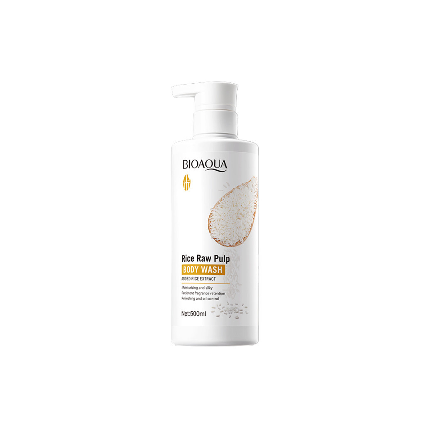 The product of BIOAQUA Rice Raw Pulp Body Wash