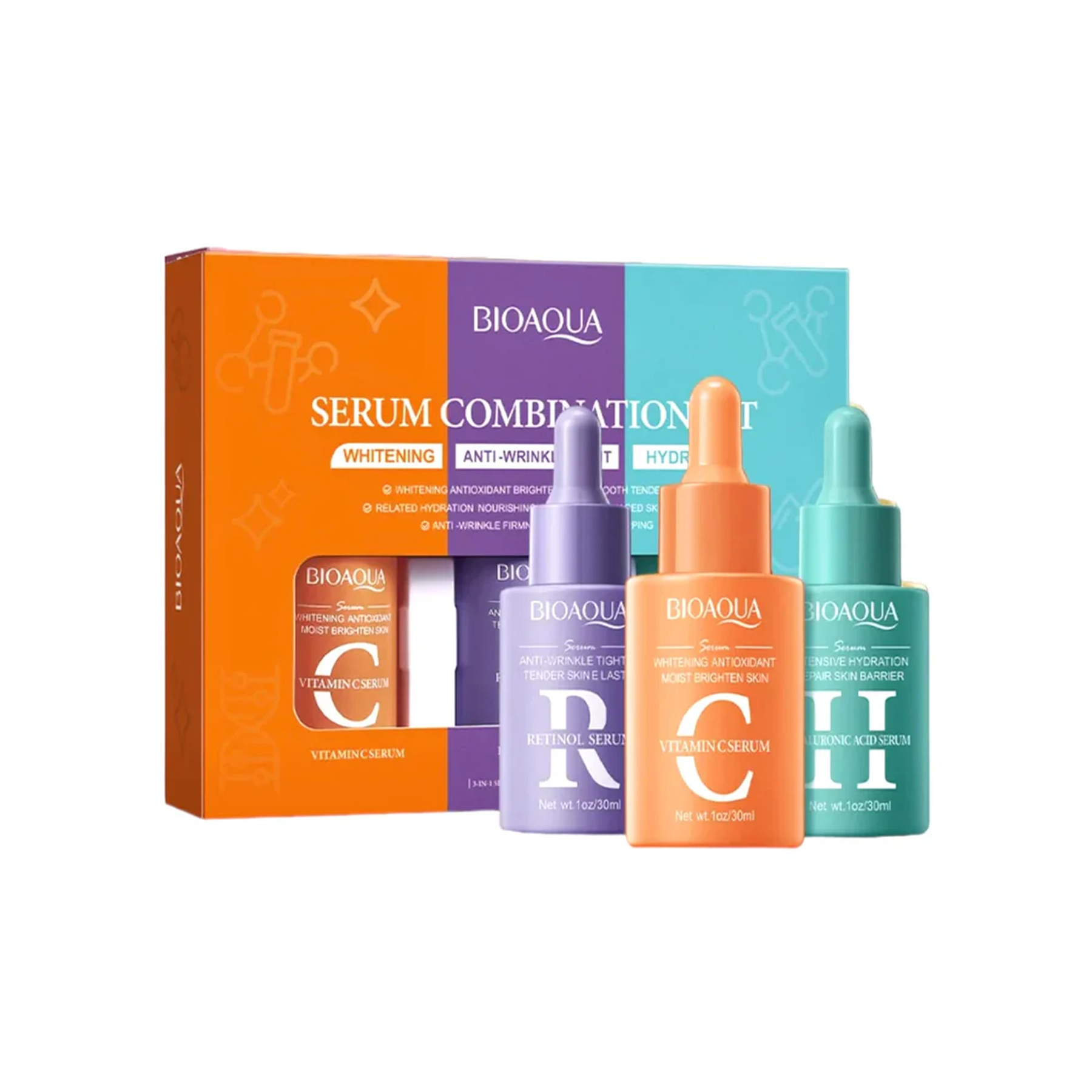 The product of BIOAQUA Serum Combination Set 