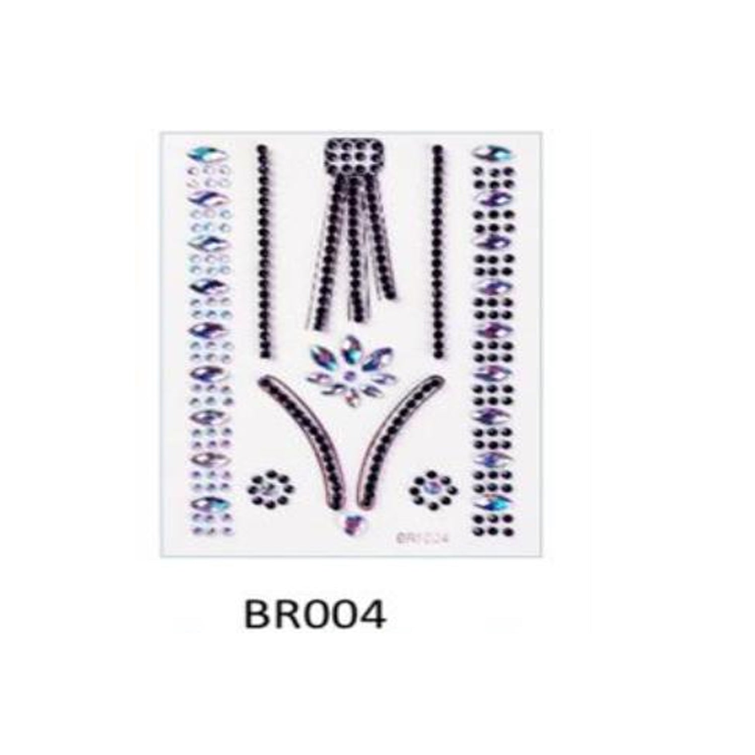 Body Crystal Gem Sticker (New)BR1