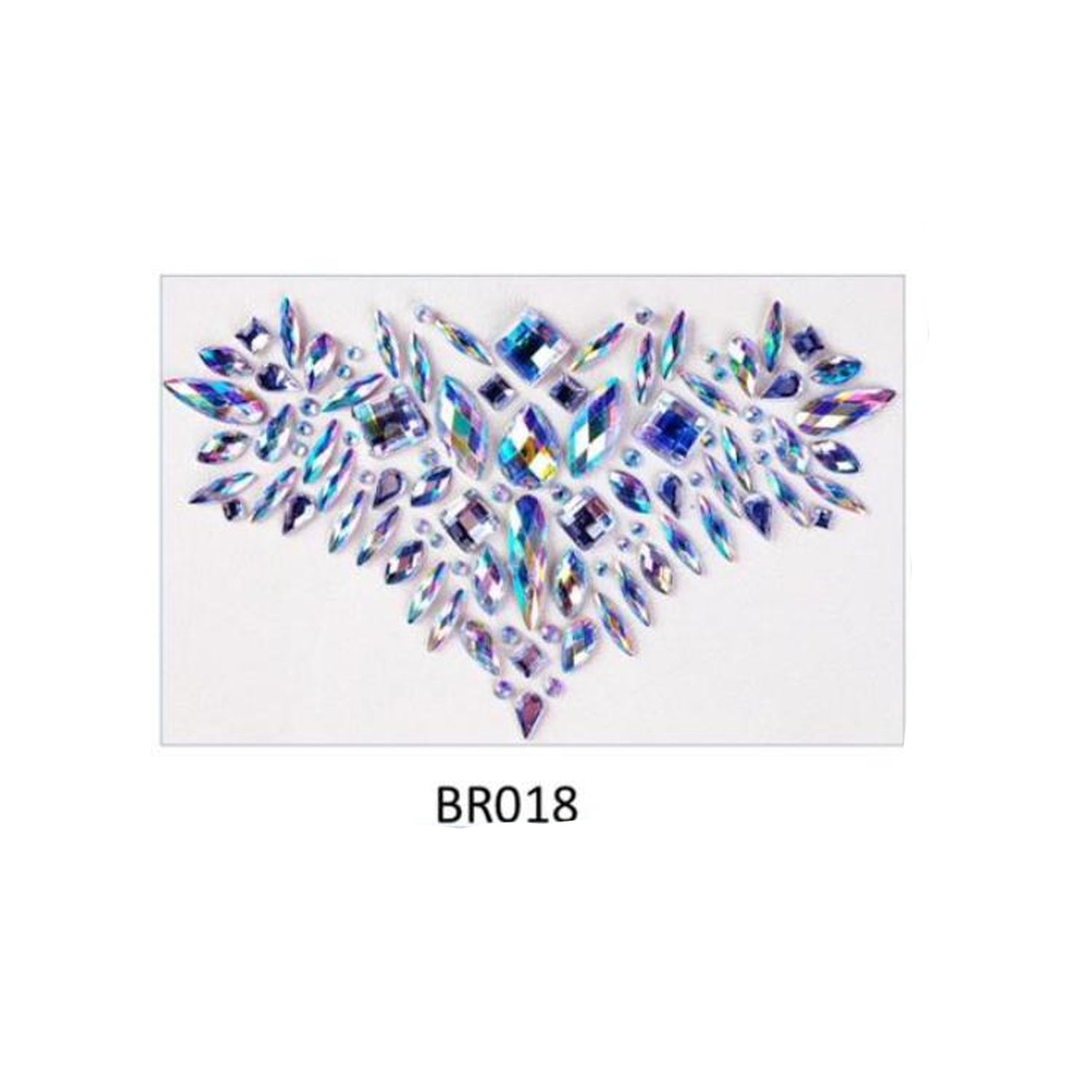Body Crystal Gem Sticker BRO (New)