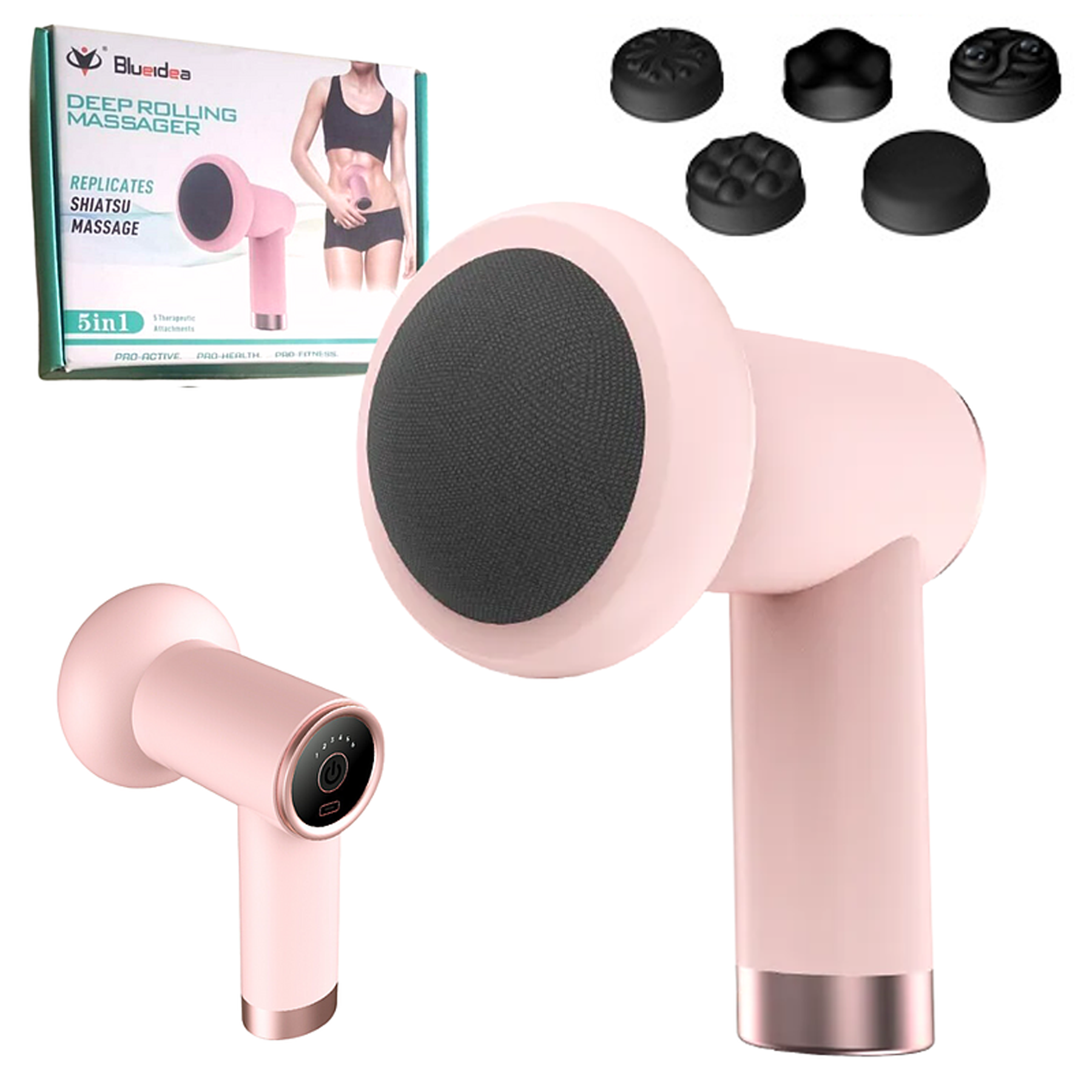 The Key Benefits of Blueidea Deep Rolling Massager 5 in 1