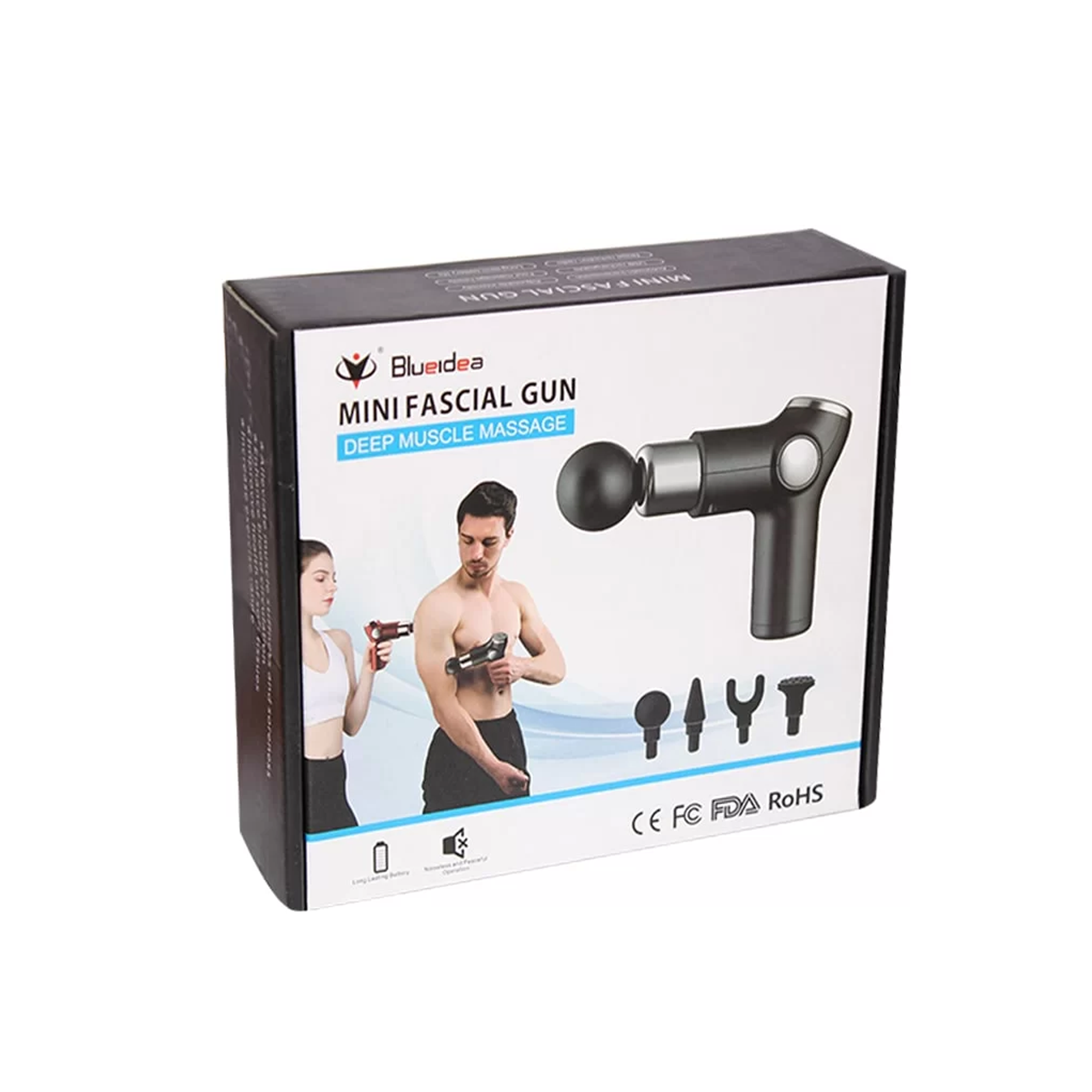 The Product of Blueidea Mini Fascial Deep Muscle Massage Gun